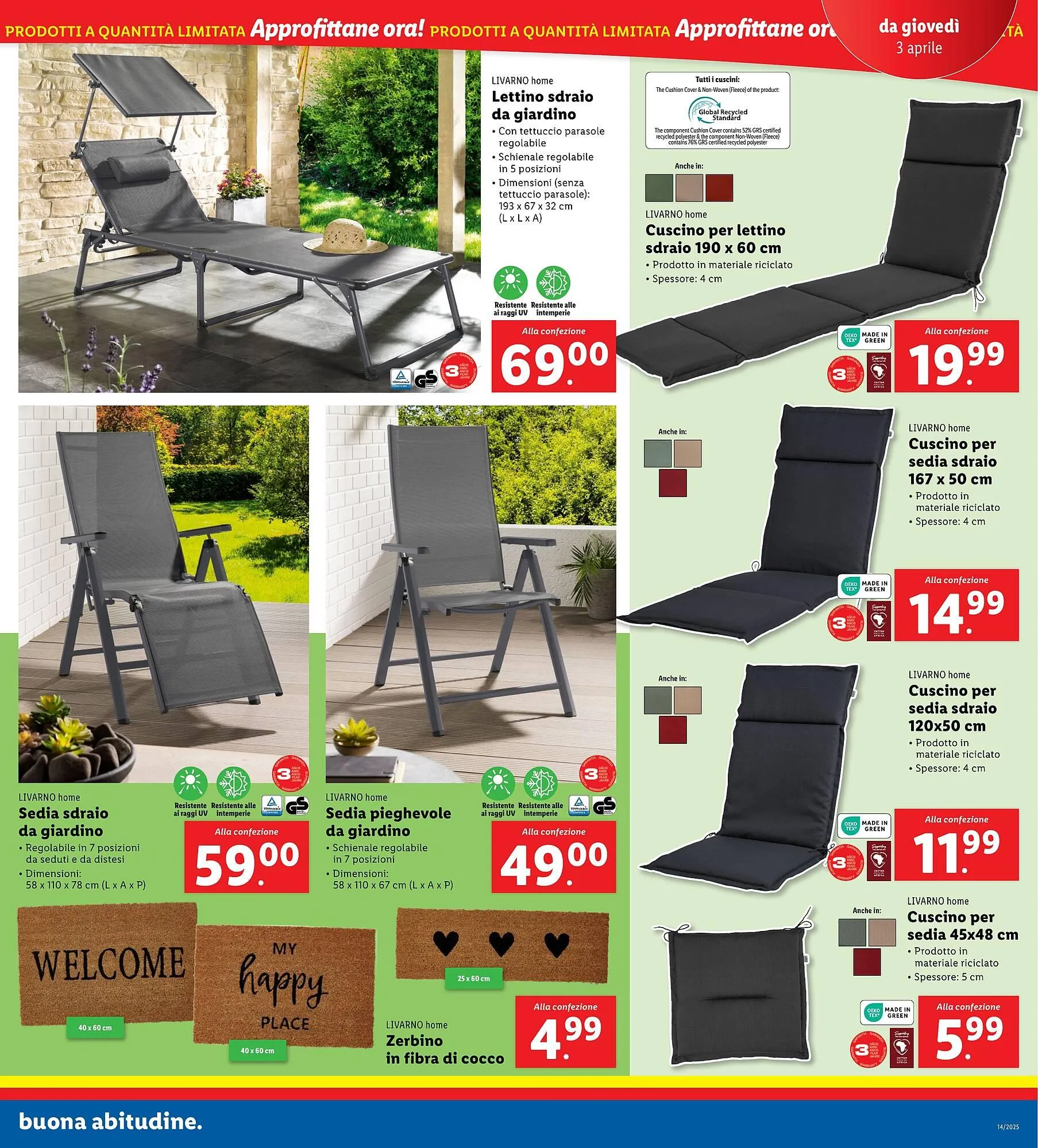 Volantino Lidl da 31 marzo a 6 aprile di 2025 - Pagina del volantino 35