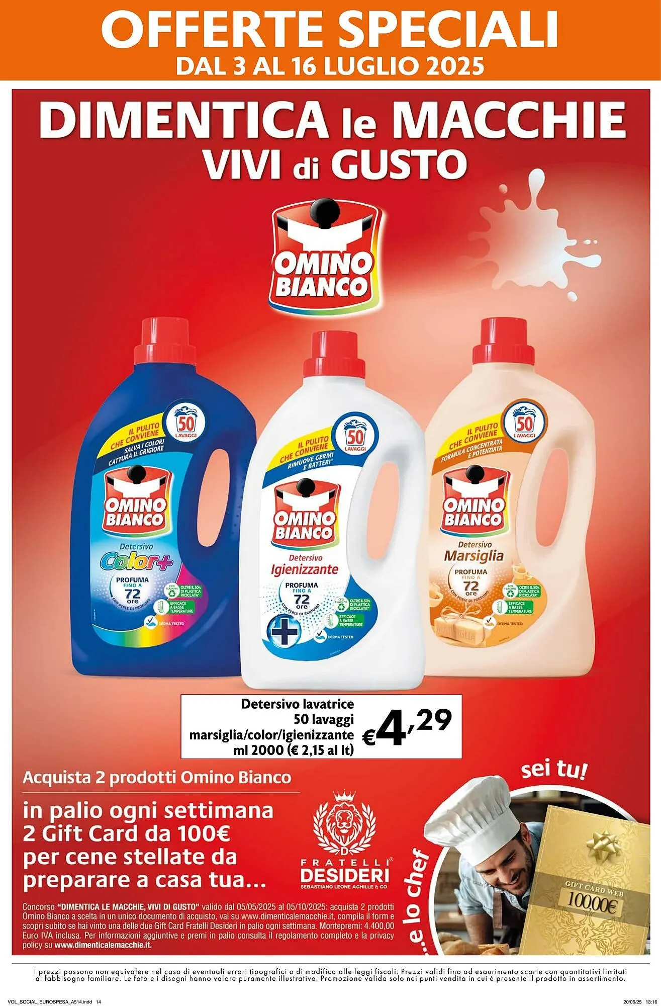 Volantino Eurospesa da 3 luglio a 16 luglio di 2025 - Pagina del volantino 29