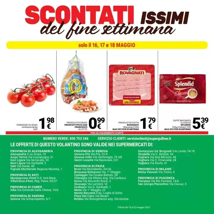 Convenienza a portata di carrello da 13 maggio a 22 maggio di 2025 - Pagina del volantino 28