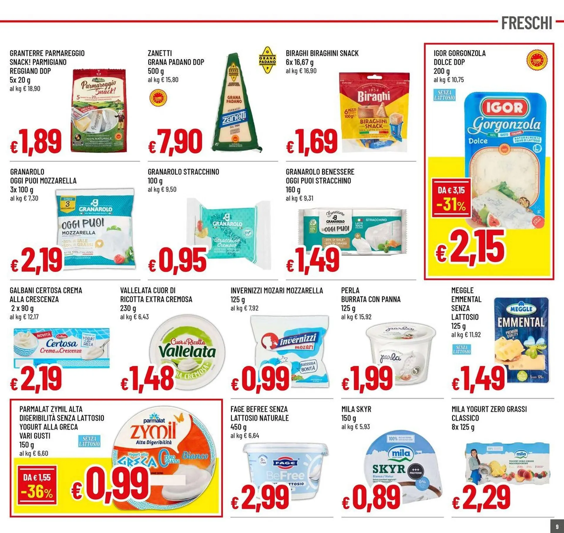 Volantino Galassia da 3 luglio a 16 luglio di 2025 - Pagina del volantino 9