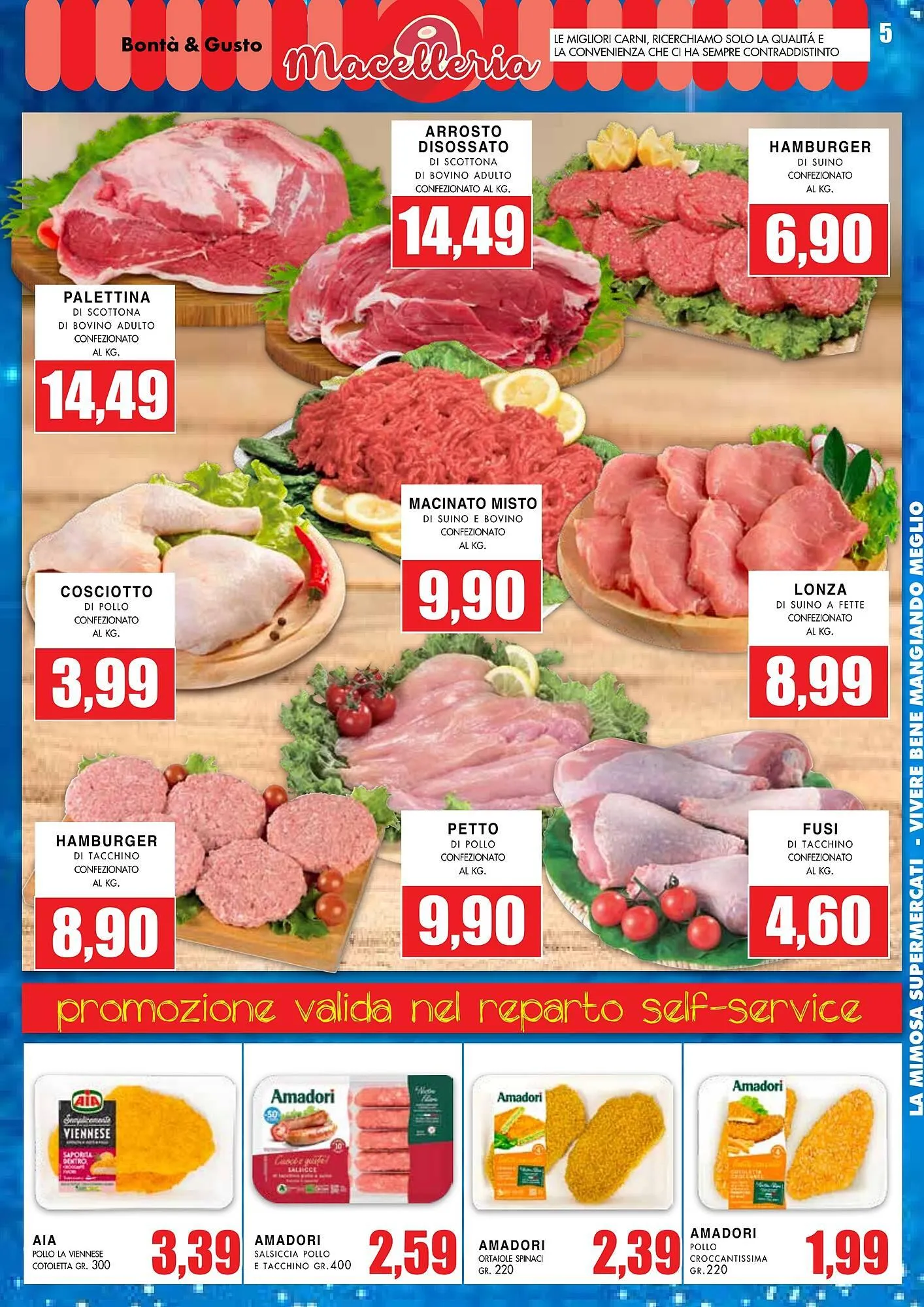 Volantino La Mimosa Supermercati da 1 dicembre a 14 dicembre di 2025 - Pagina del volantino 5