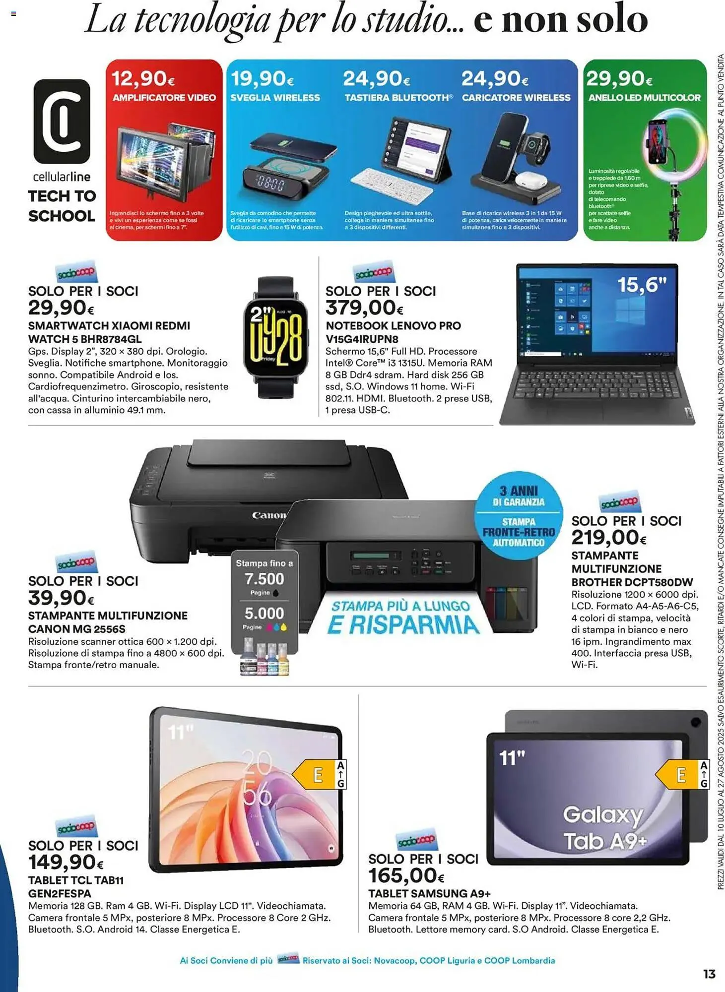 Volantino Ipercoop da 10 luglio a 27 agosto di 2025 - Pagina del volantino 13