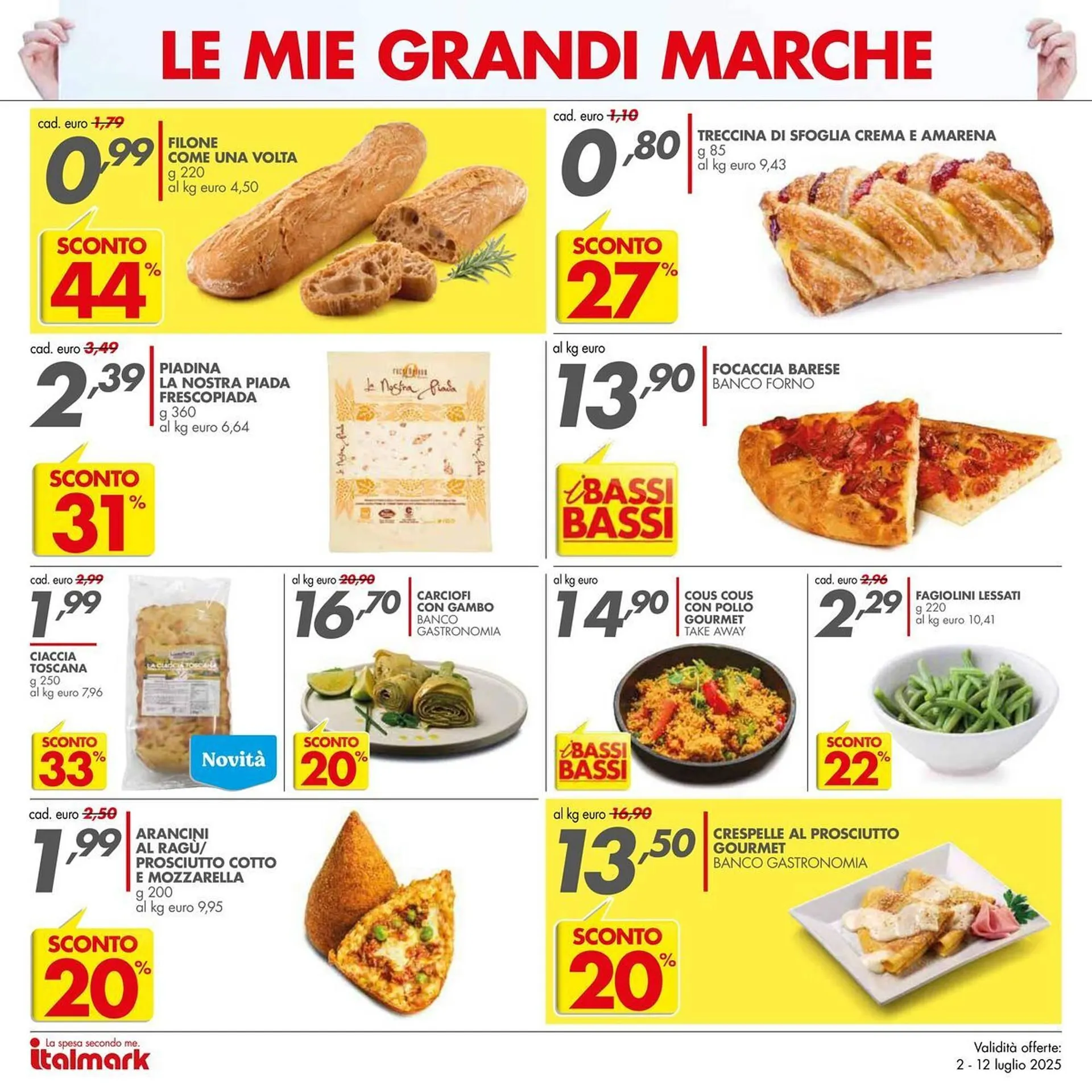Volantino Italmark da 2 luglio a 12 luglio di 2025 - Pagina del volantino 14
