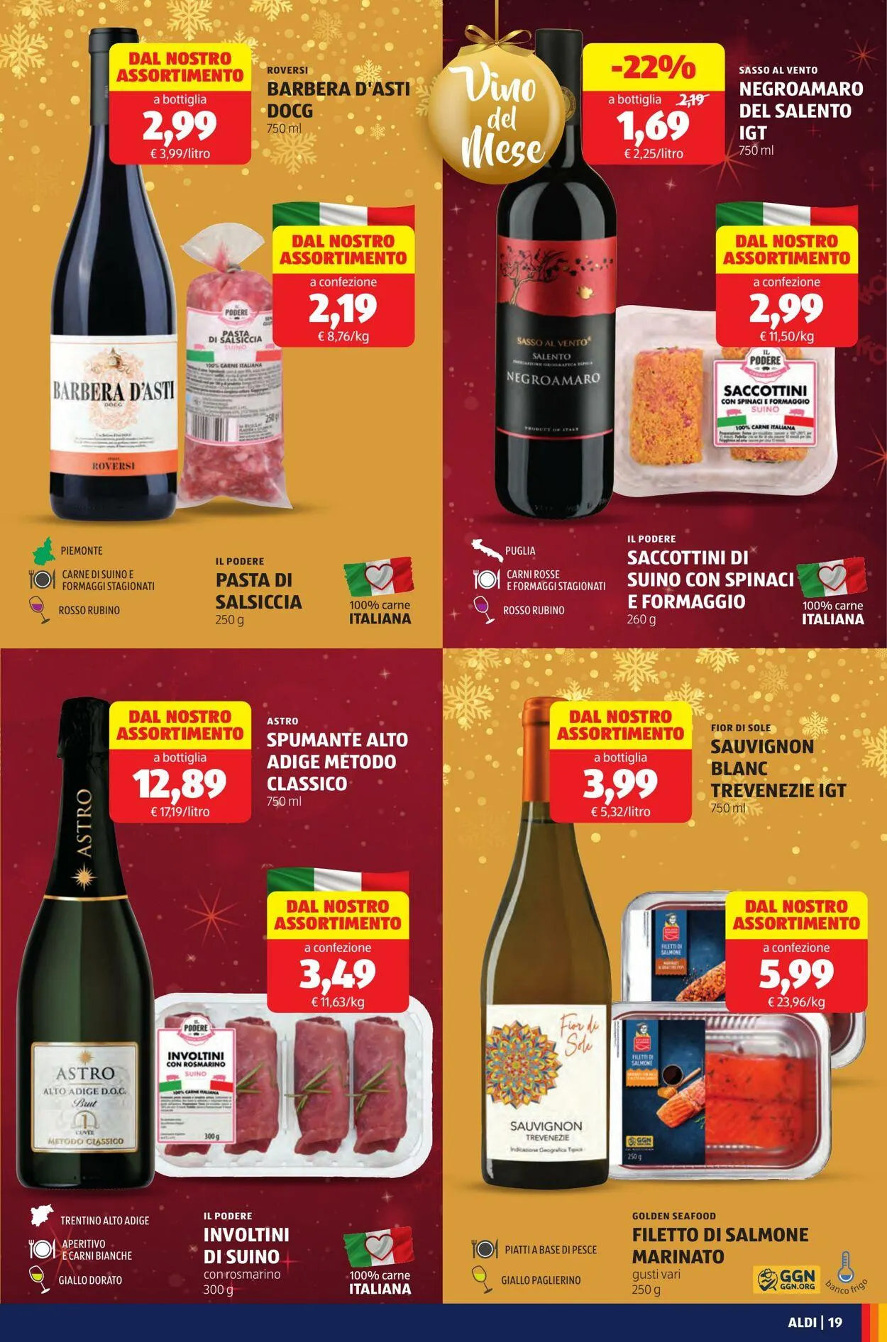Aldi Volantino attuale da 27 ottobre a 2 novembre di 2025 - Pagina del volantino 19