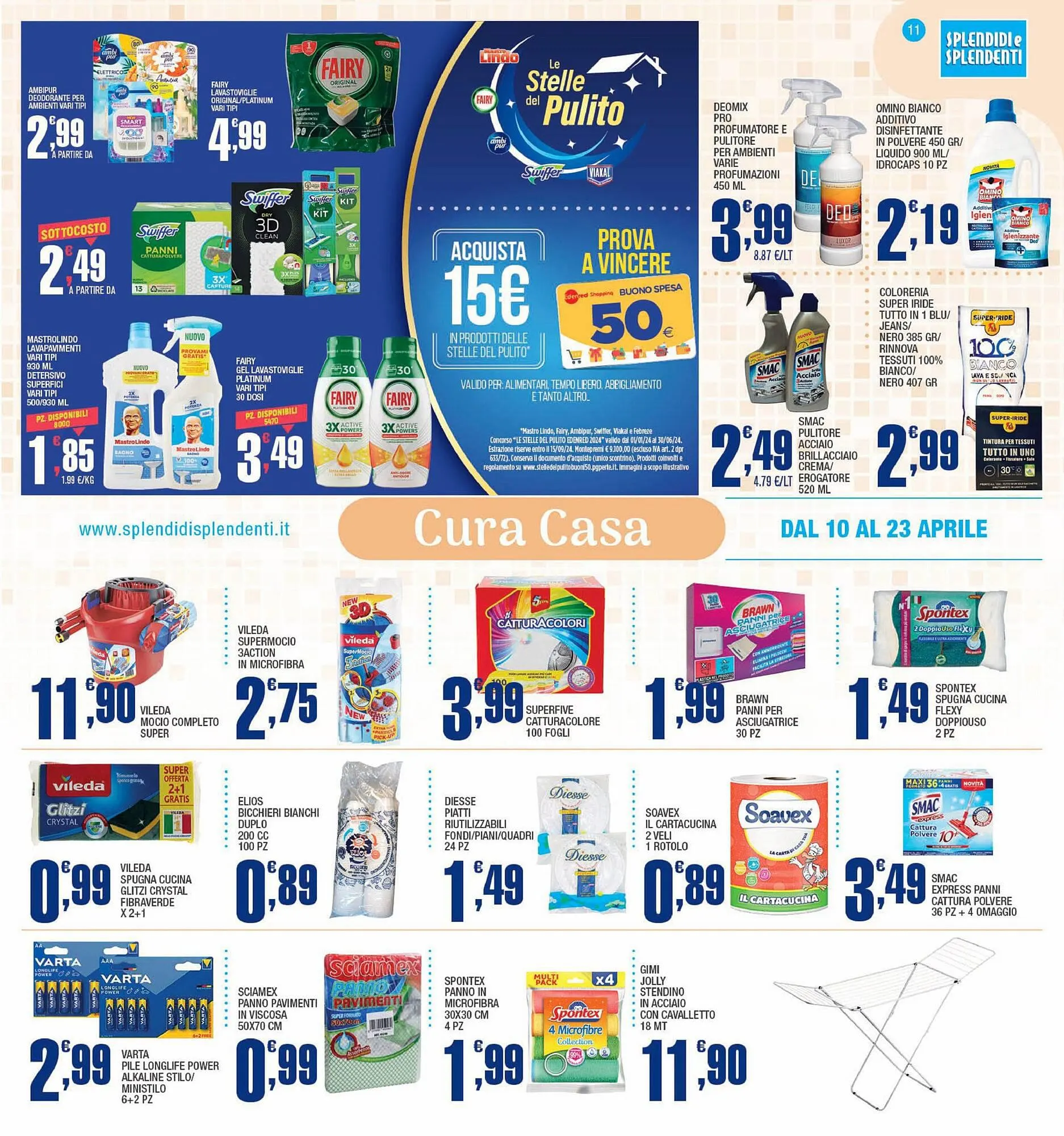 Volantino Splendidi e Splendenti da 10 aprile a 23 aprile di 2024 - Pagina del volantino 11