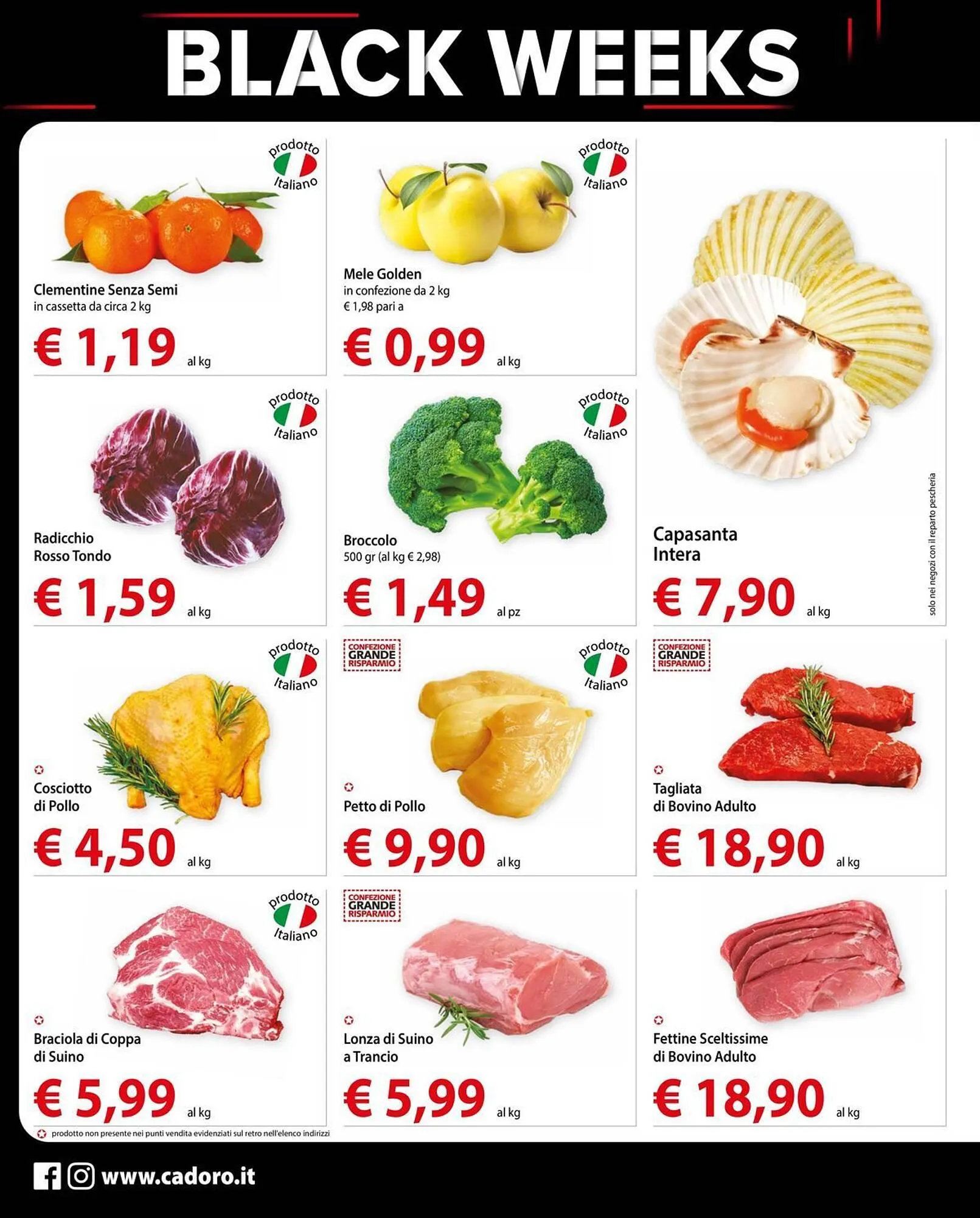 Volantino Cadoro da 30 ottobre a 12 novembre di 2025 - Pagina del volantino 6