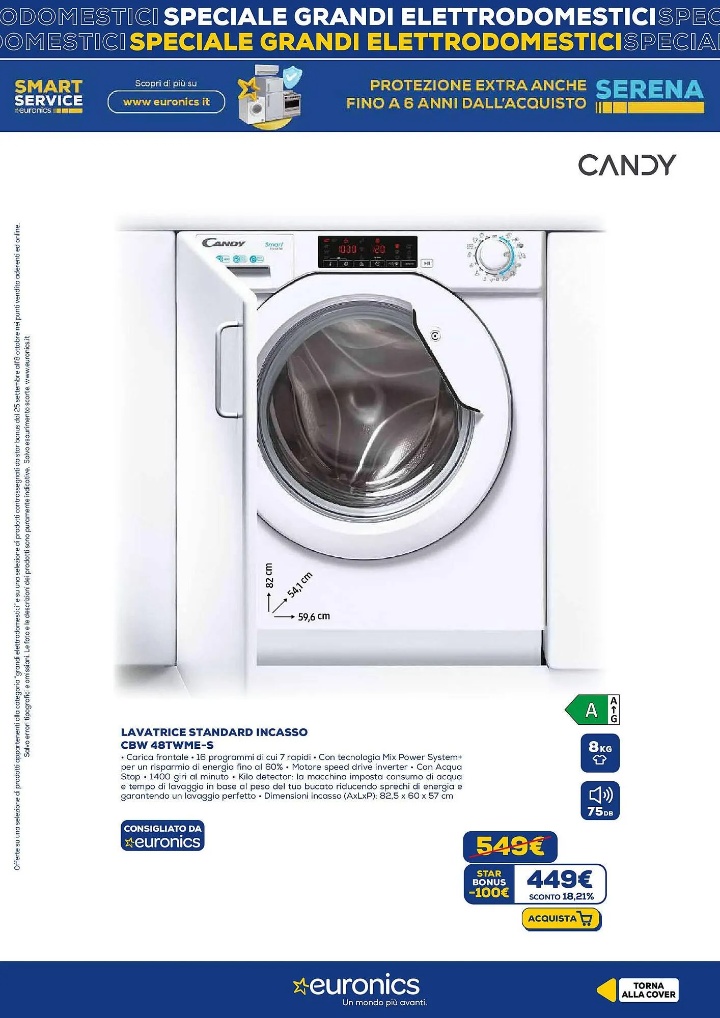 Volantino Euronics da 24 settembre a 8 ottobre di 2025 - Pagina del volantino 17