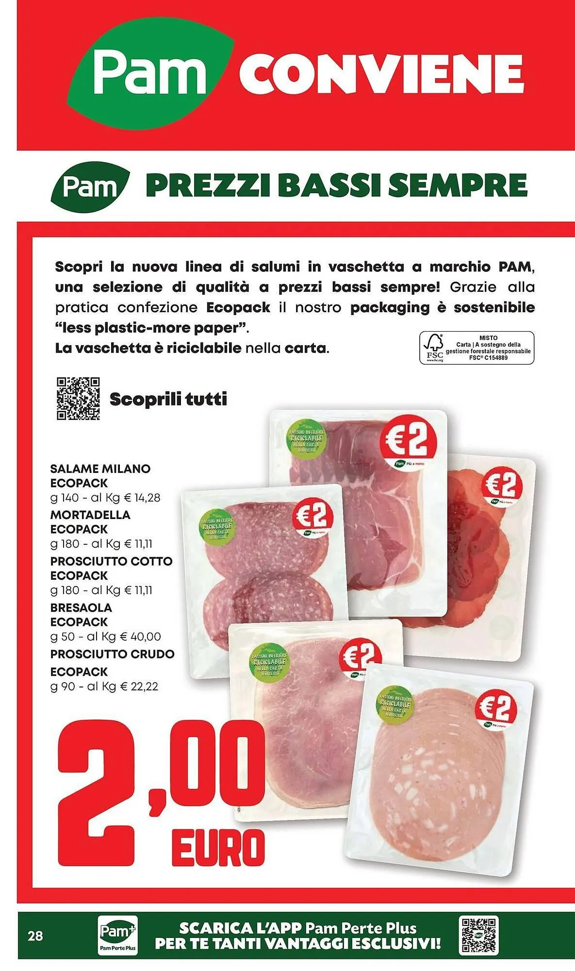 Volantino Pam da 3 aprile a 9 aprile di 2025 - Pagina del volantino 28