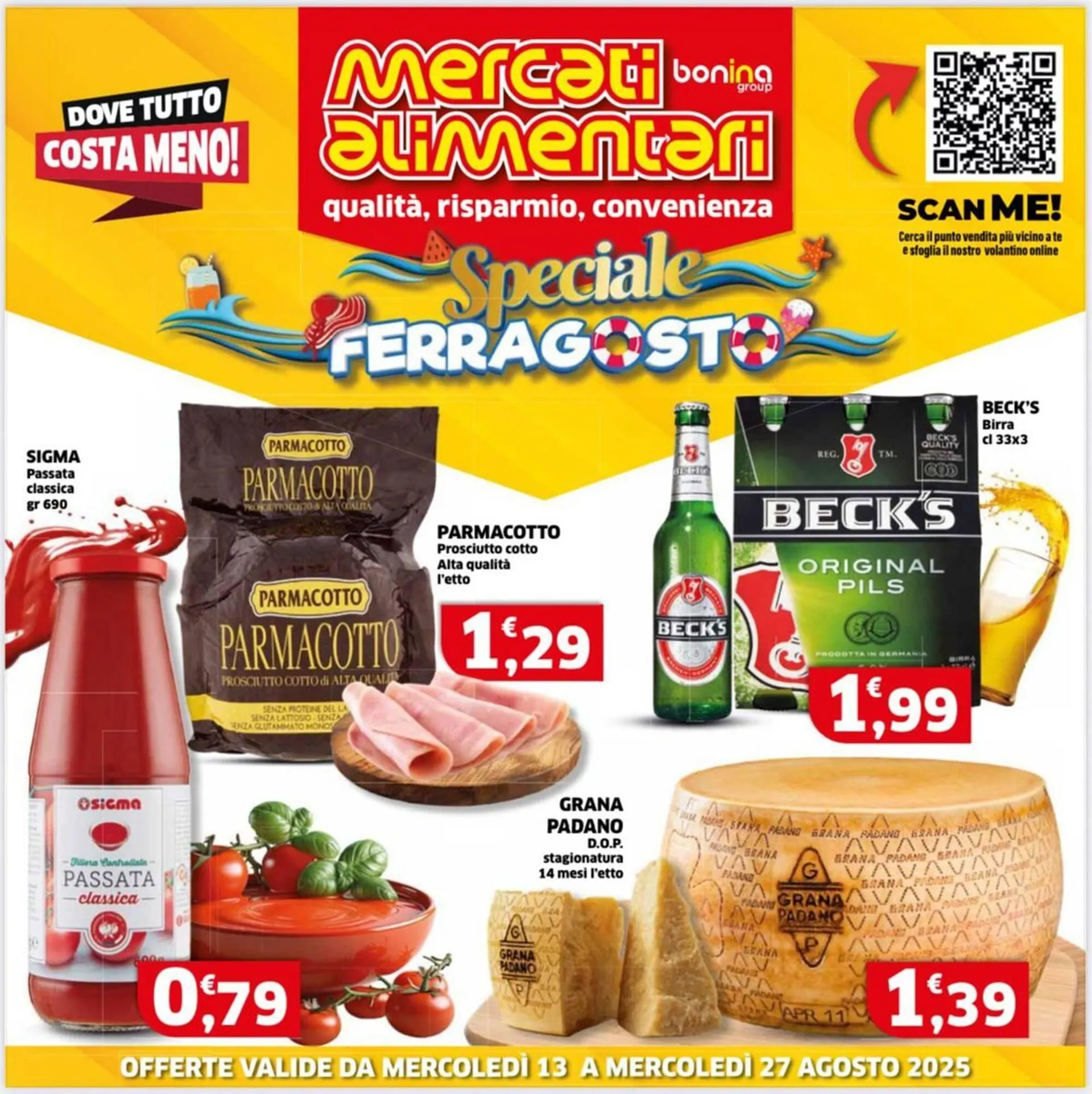 Volantino Mercati Alimentari - 1