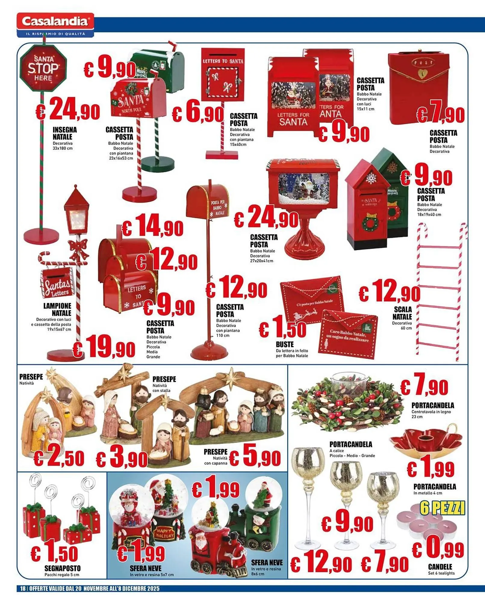 Volantino Casalandia da 20 novembre a 8 dicembre di 2025 - Pagina del volantino 18