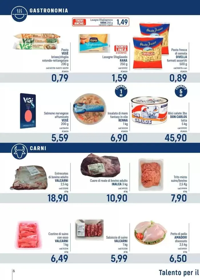 Catalogo Talento da 3 marzo a 16 marzo di 2025 - Pagina del volantino 6