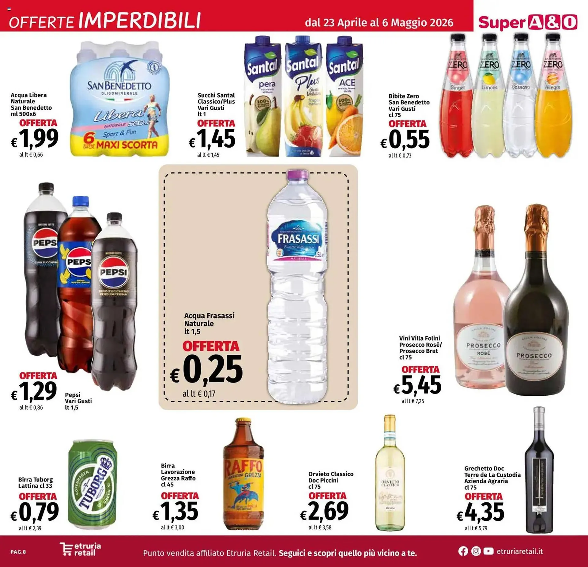 Volantino A&O da 23 aprile a 6 maggio di 2026 - Pagina del volantino 8