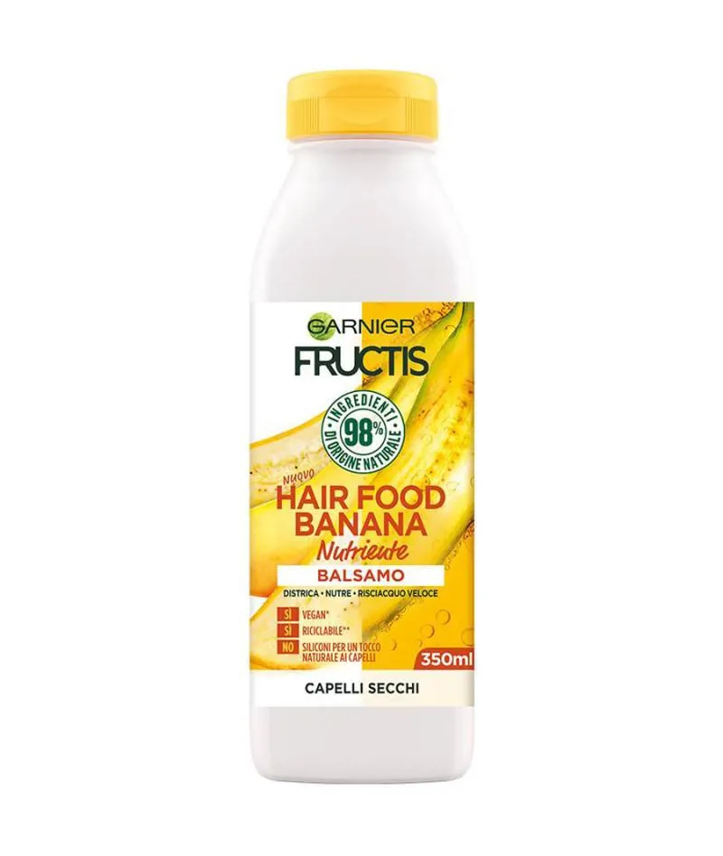 FRUCTIS BALSAMO HAIR FOOD BANANA NUTRIENTE 350ML