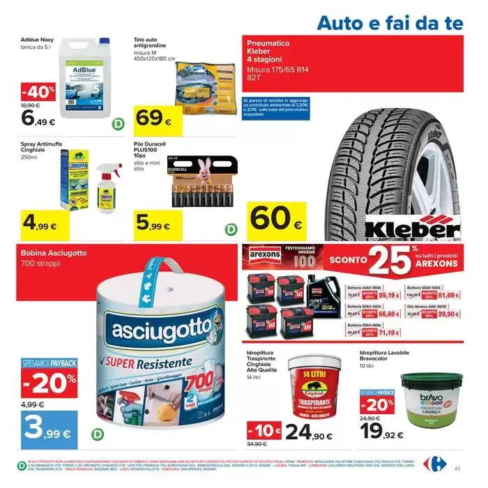 Sconti di pasqua da 8 aprile a 21 aprile di 2025 - Pagina del volantino 41