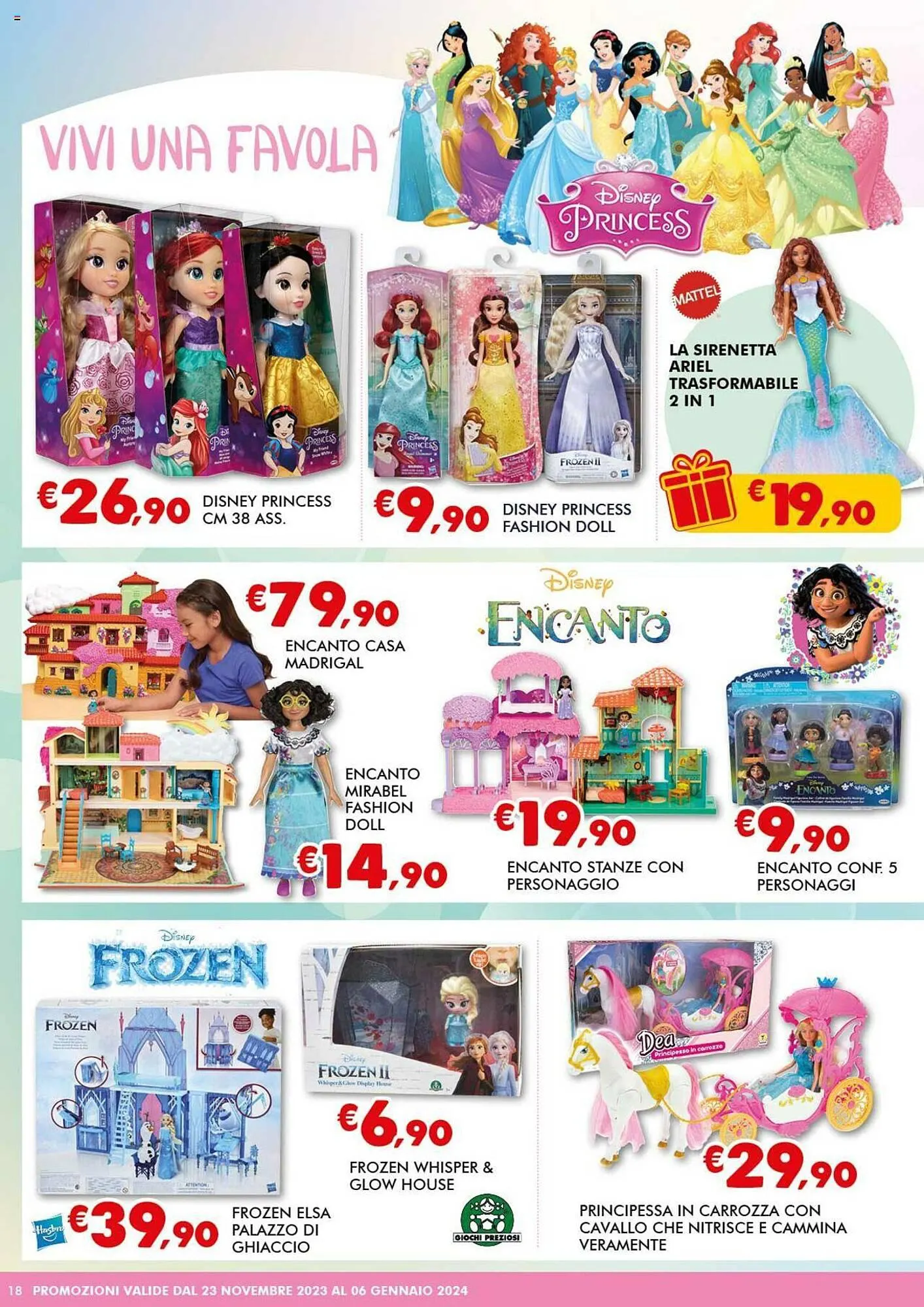 Volantino Europlanet Casa da 23 novembre a 6 gennaio di 2024 - Pagina del volantino 18