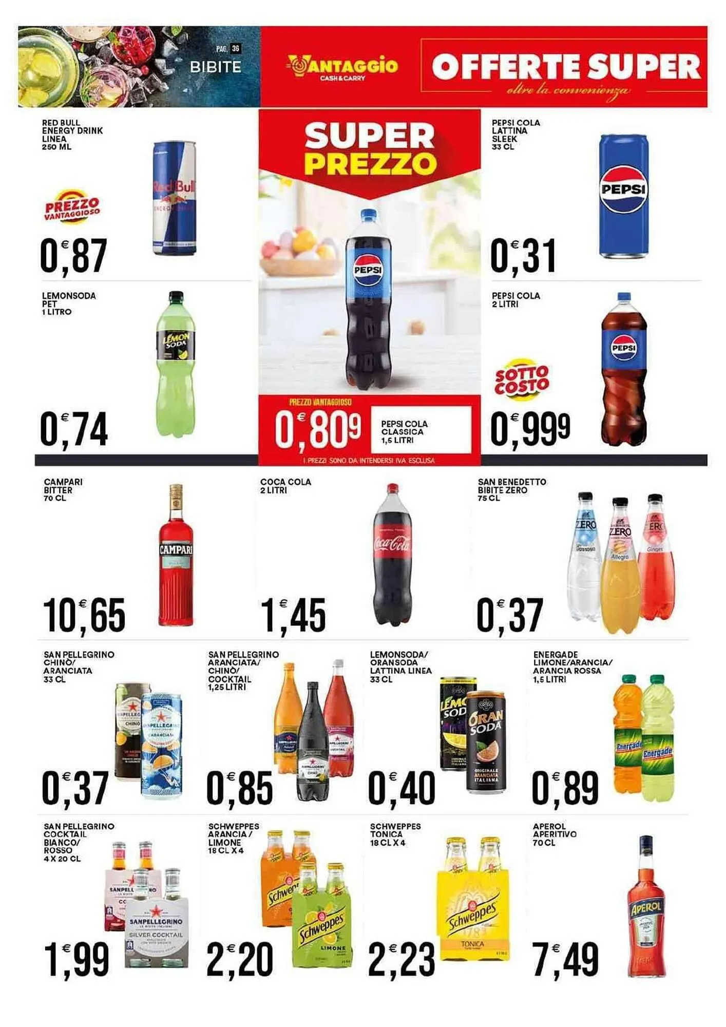 Volantino Vantaggio Cash&Carry da 23 marzo a 4 aprile di 2026 - Pagina del volantino 38