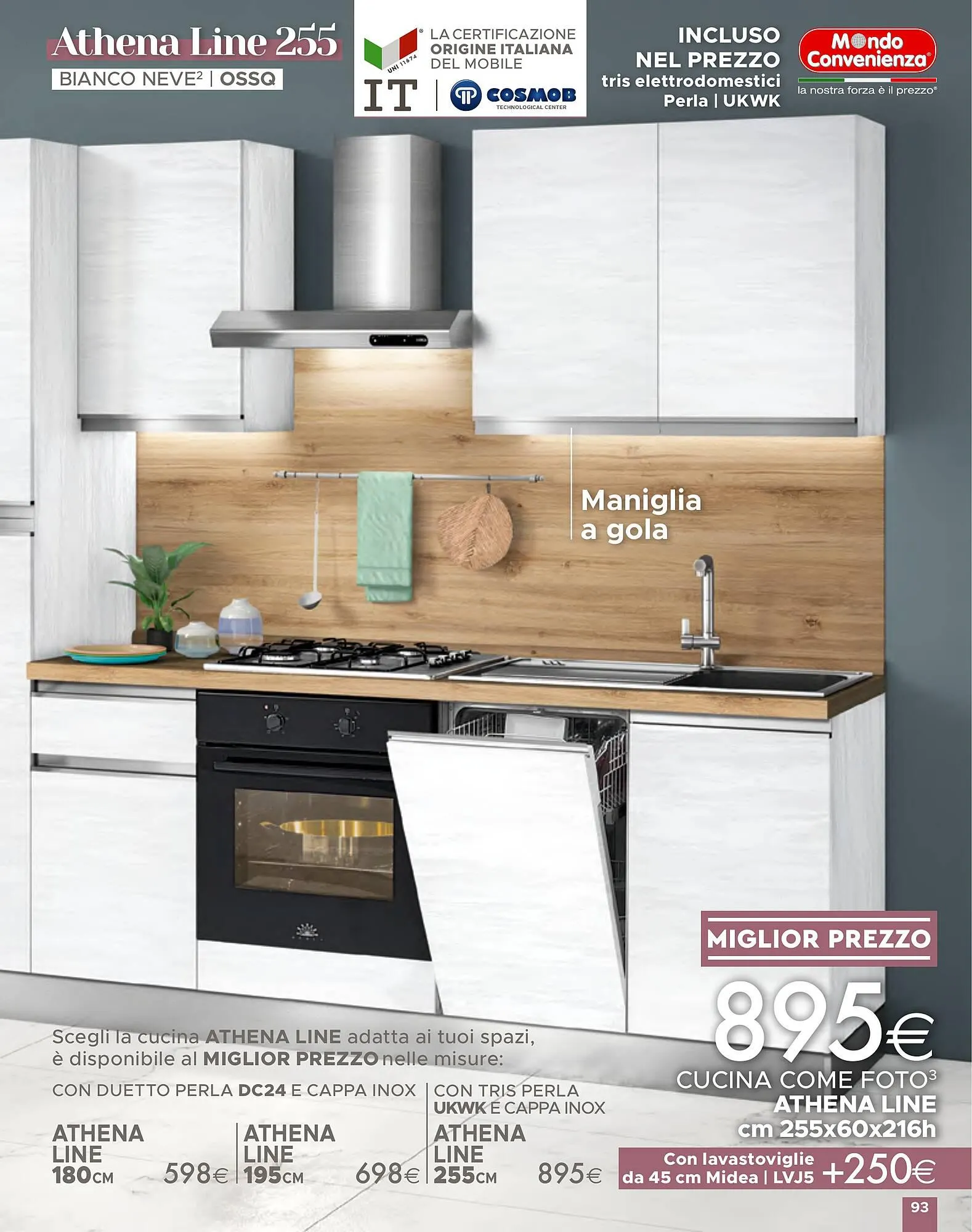 Volantino Mondo Convenienza da 1 aprile a 1 settembre di 2024 - Pagina del volantino 93