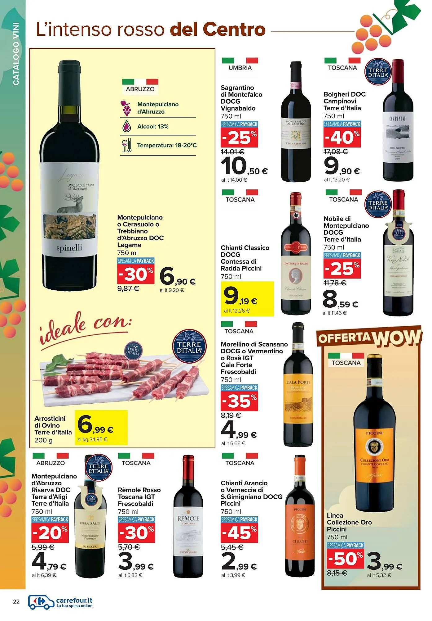 Volantino Carrefour Market da 6 ottobre a 9 novembre di 2025 - Pagina del volantino 22