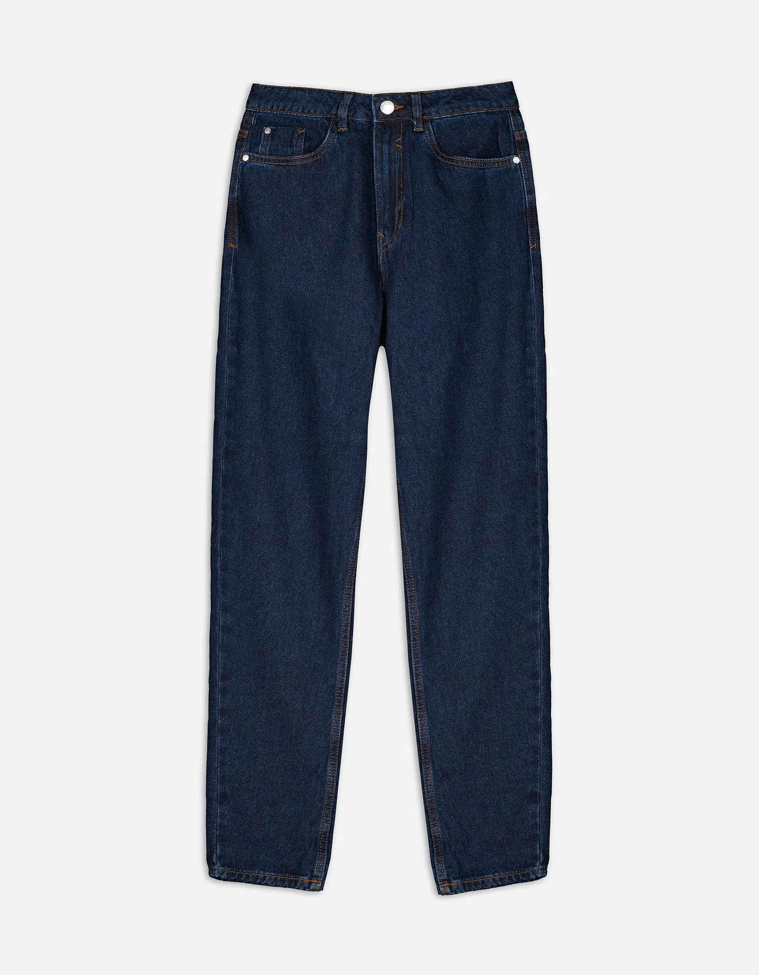 Jeans - Vestibilità mamma - blu scuro