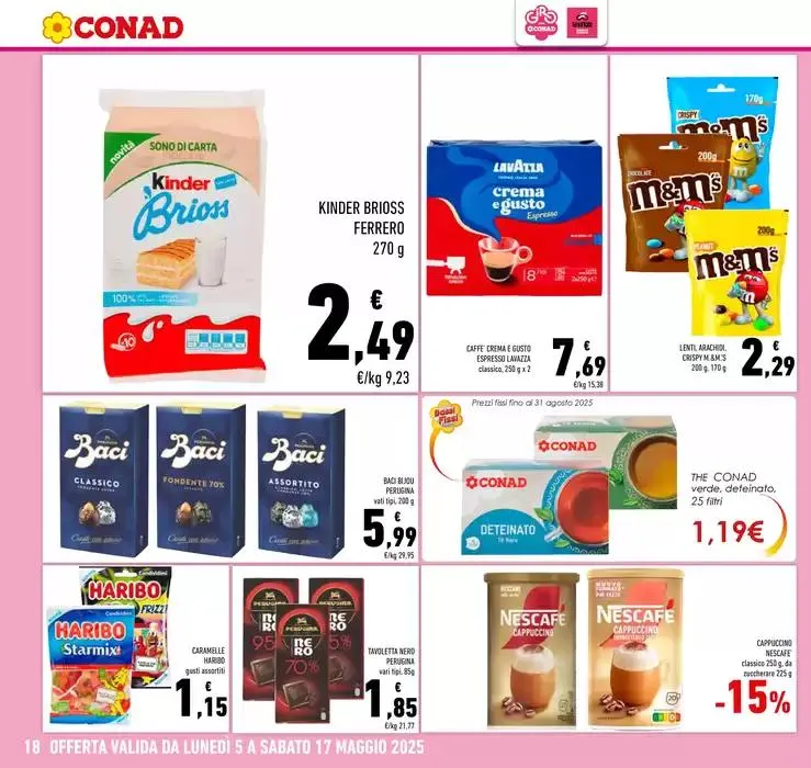 BIS, PRENDI 2 PAGHI 1 da 5 maggio a 17 maggio di 2025 - Pagina del volantino 18