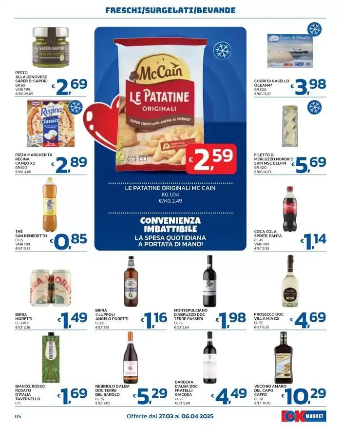 E' LA FESTA DEI FRESCHISSIMI! da 27 marzo a 6 aprile di 2025 - Pagina del volantino 5