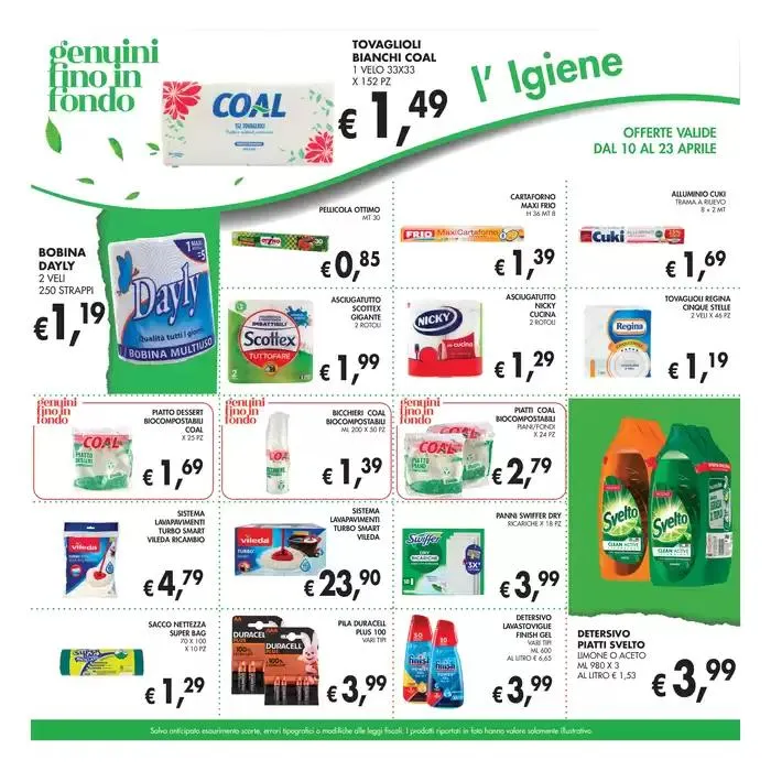 Nuova apertura Subiaco da 10 aprile a 23 aprile di 2025 - Pagina del volantino 25