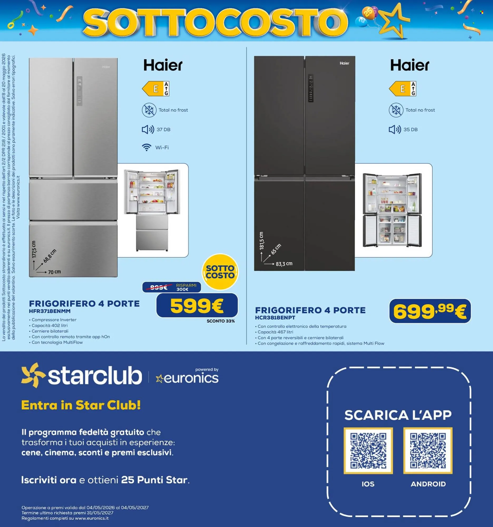 Volantino Euronics da 8 maggio a 20 maggio di 2026 - Pagina del volantino 38
