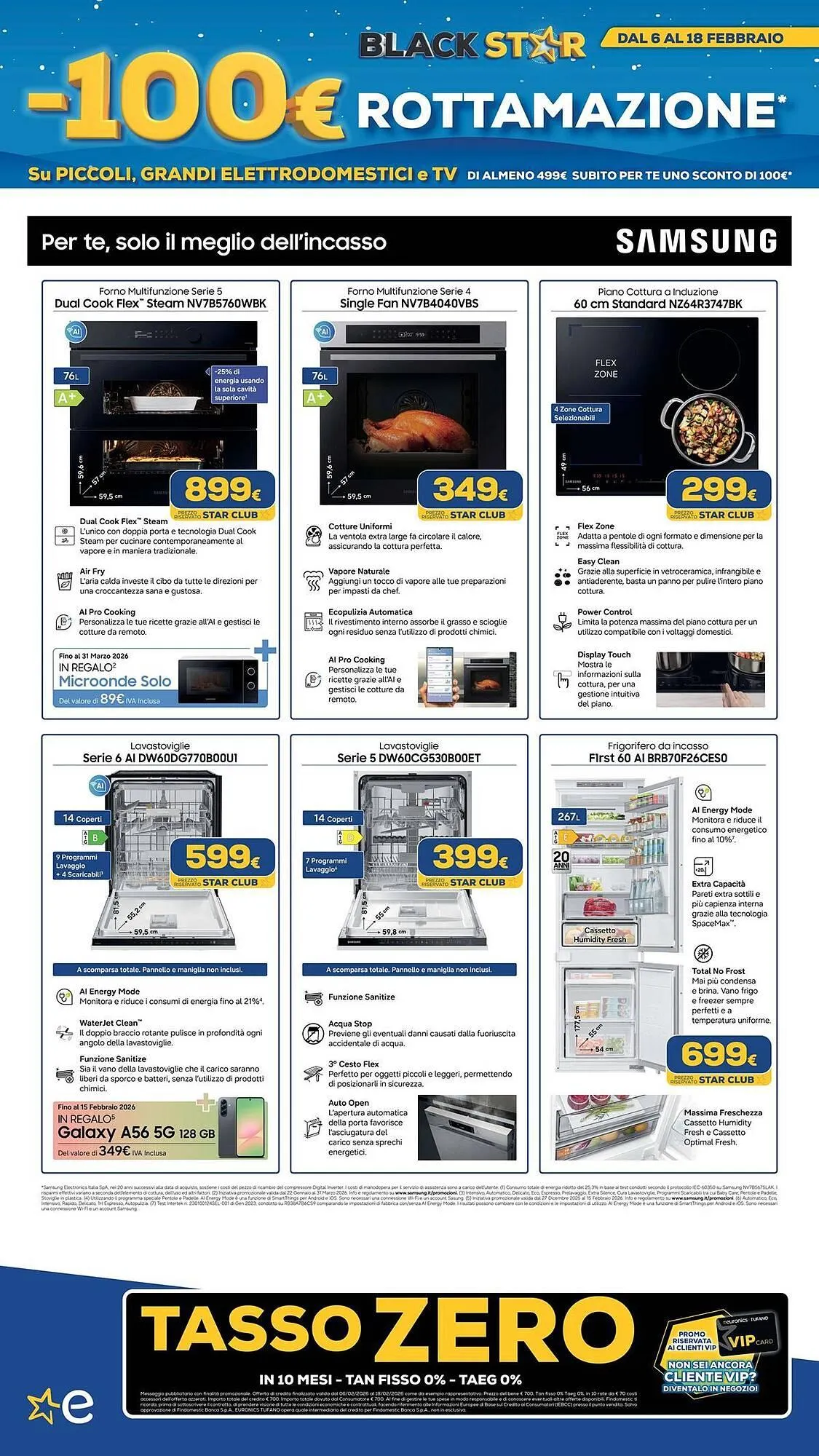 Volantino Euronics da 9 febbraio a 18 febbraio di 2026 - Pagina del volantino 66