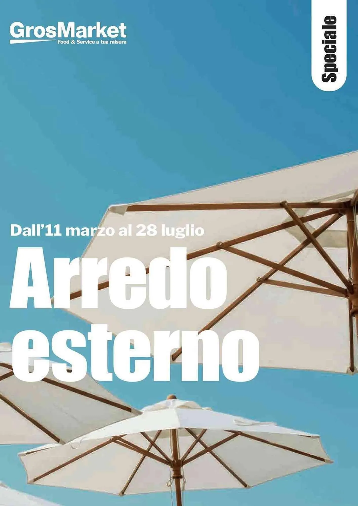 Volantino GrosMarket da 11 marzo a 28 luglio di 2026 - Pagina del volantino 1