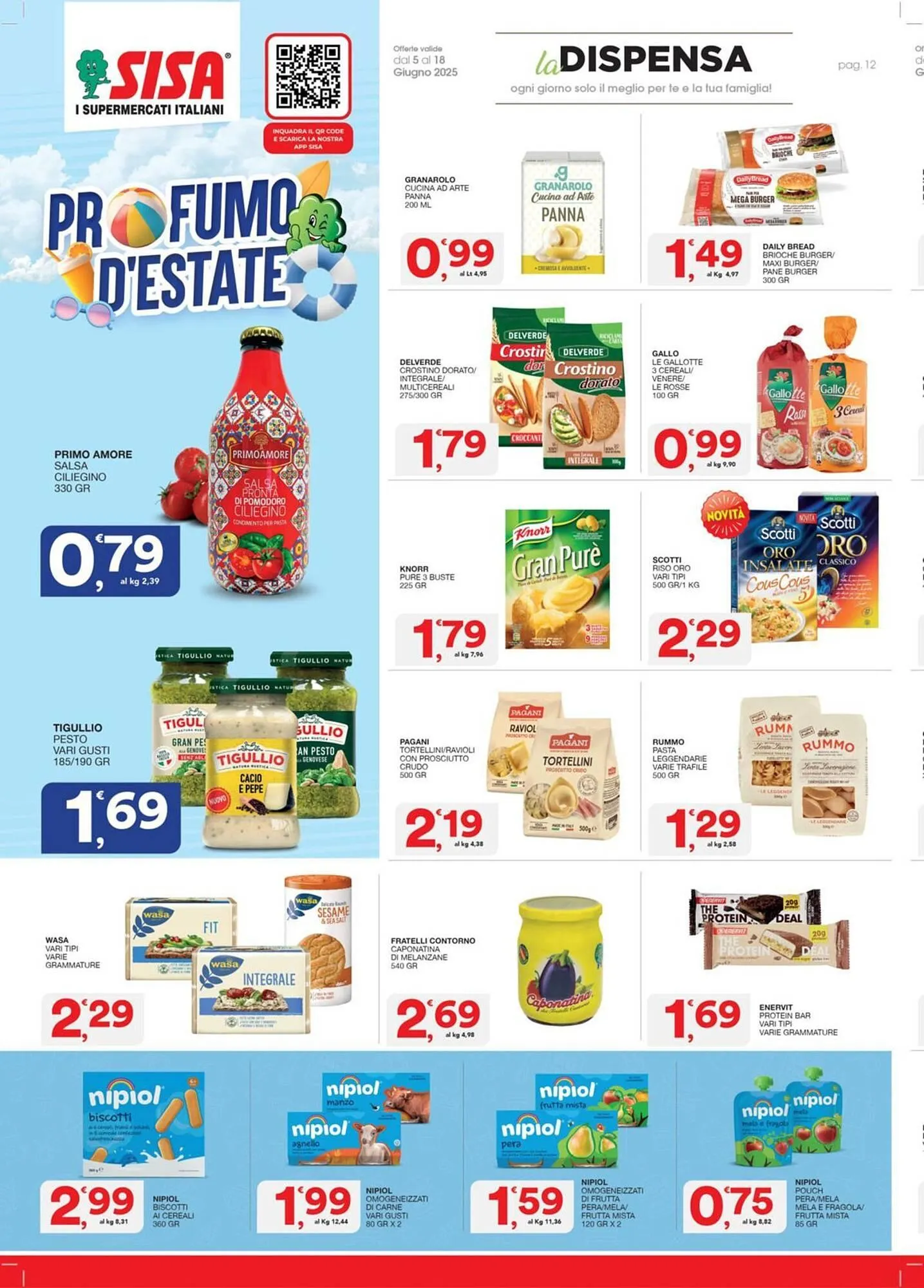 Volantino Sisa da 5 giugno a 18 giugno di 2025 - Pagina del volantino 12