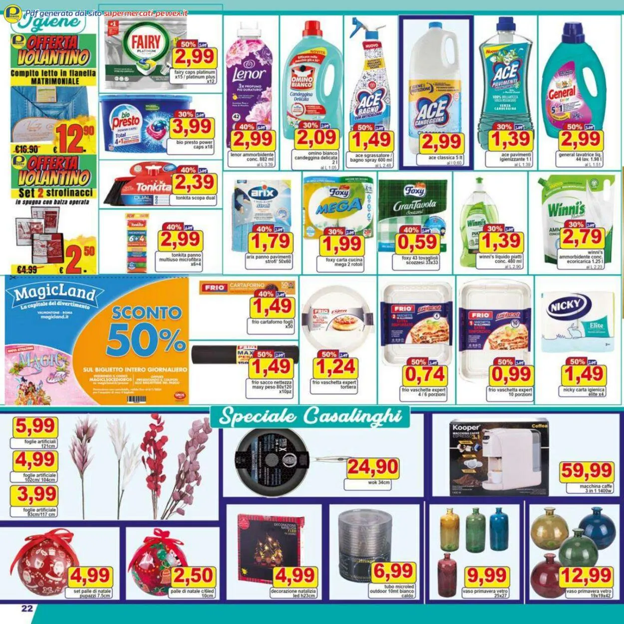 Pewex Volantino attuale da 11 novembre a 25 novembre di 2025 - Pagina del volantino 22