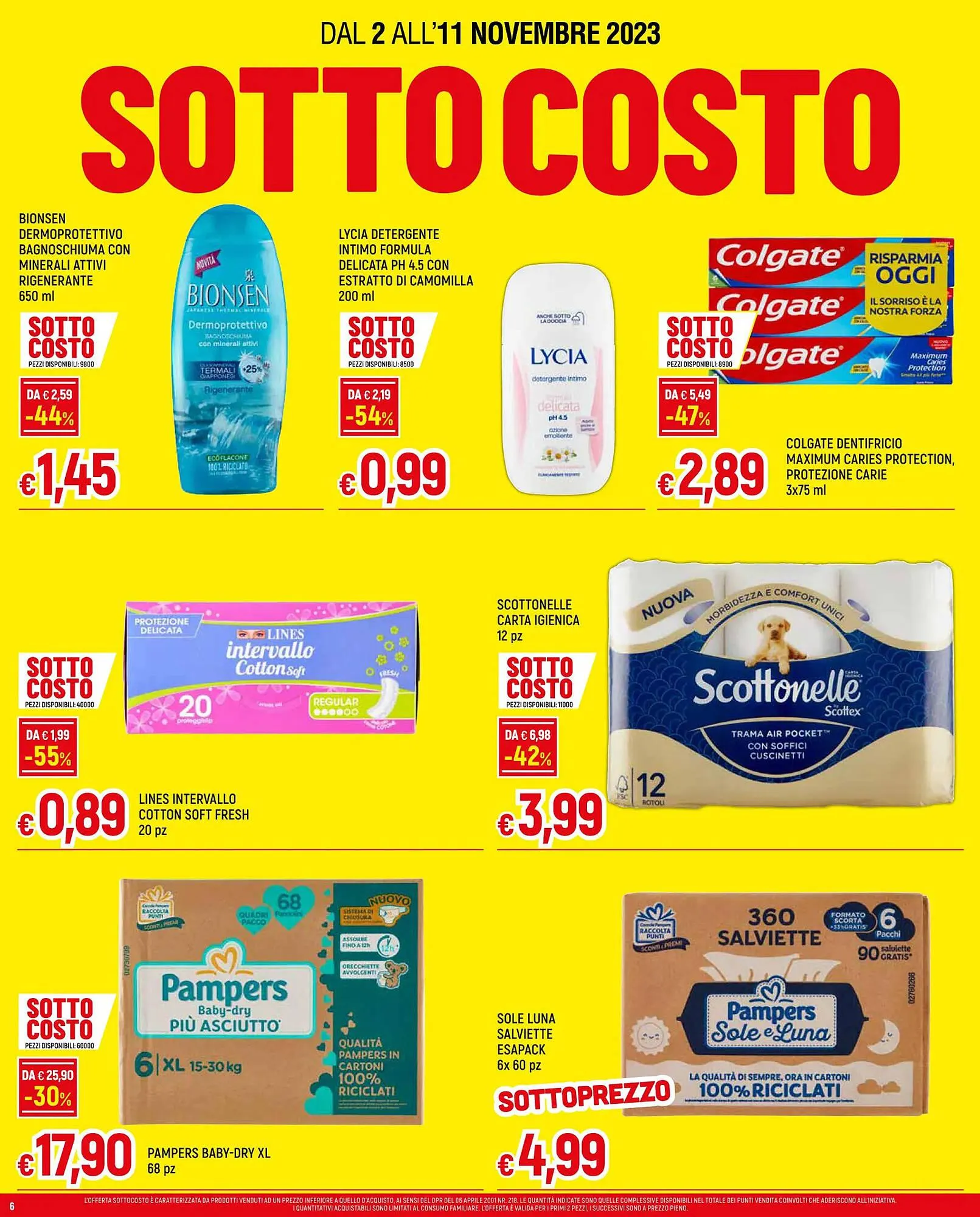 Volantino Galassia da 2 novembre a 11 novembre di 2023 - Pagina del volantino 6