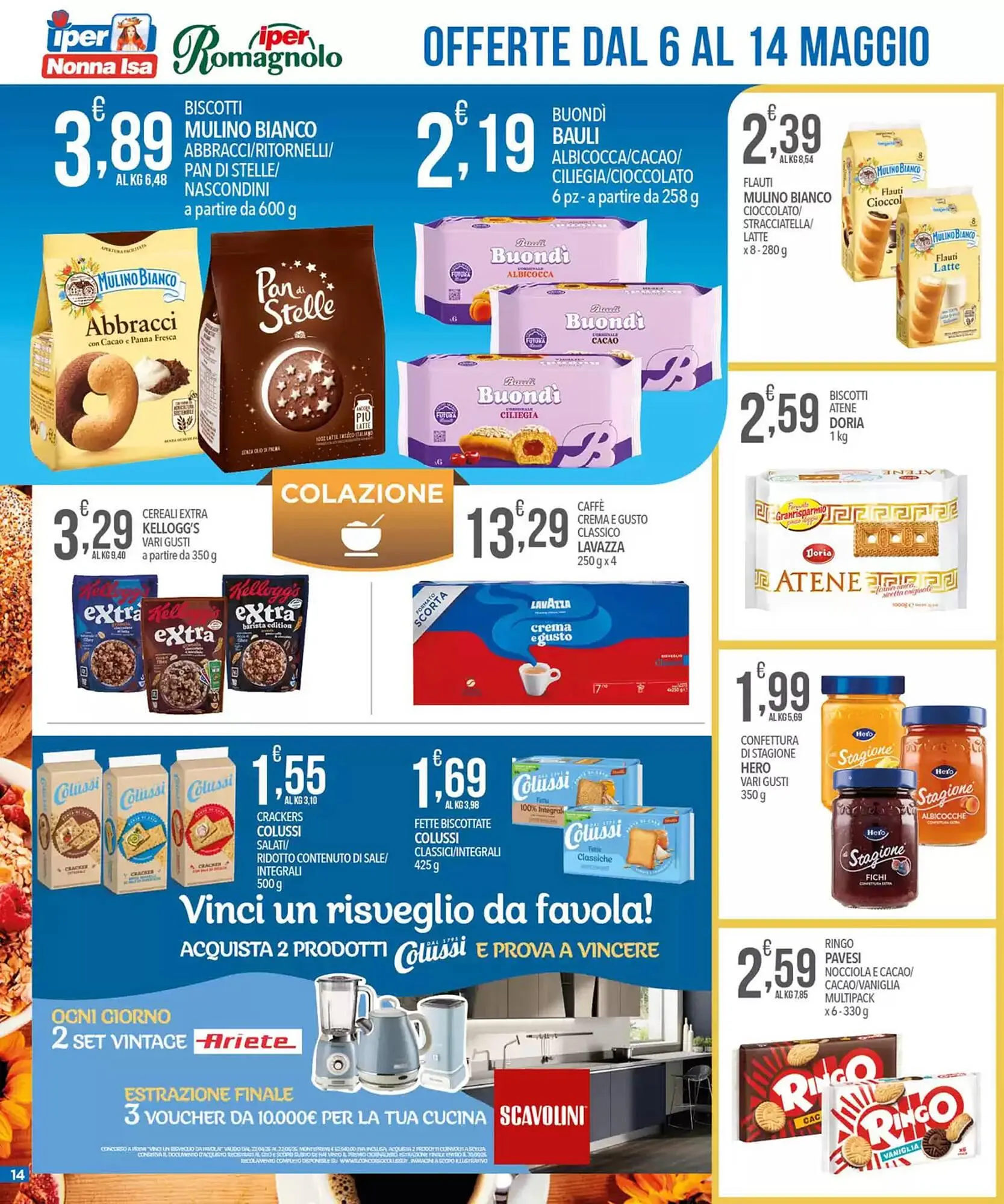 Volantino Iper Romagnolo da 6 maggio a 14 maggio di 2025 - Pagina del volantino 14