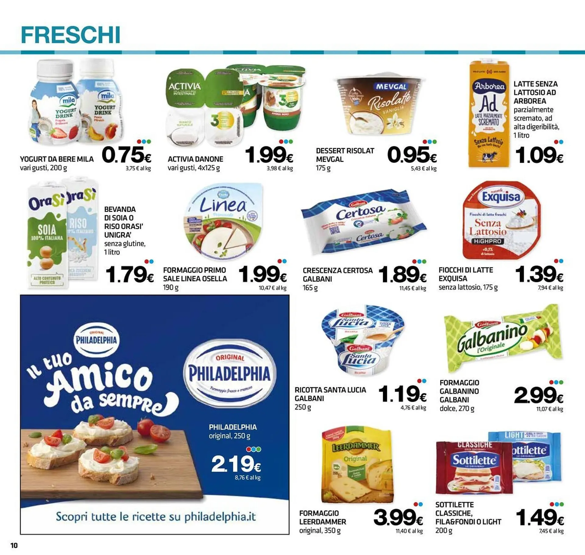Volantino Superconti da 31 luglio a 12 agosto di 2025 - Pagina del volantino 10