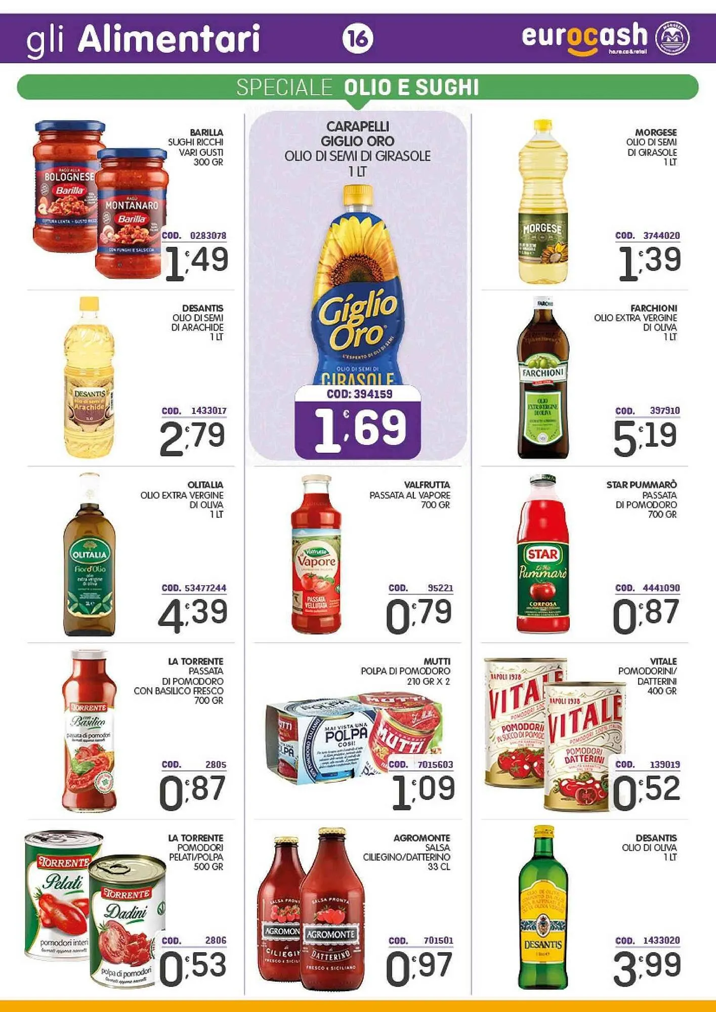Volantino Eurocash da 27 agosto a 14 settembre di 2025 - Pagina del volantino 16