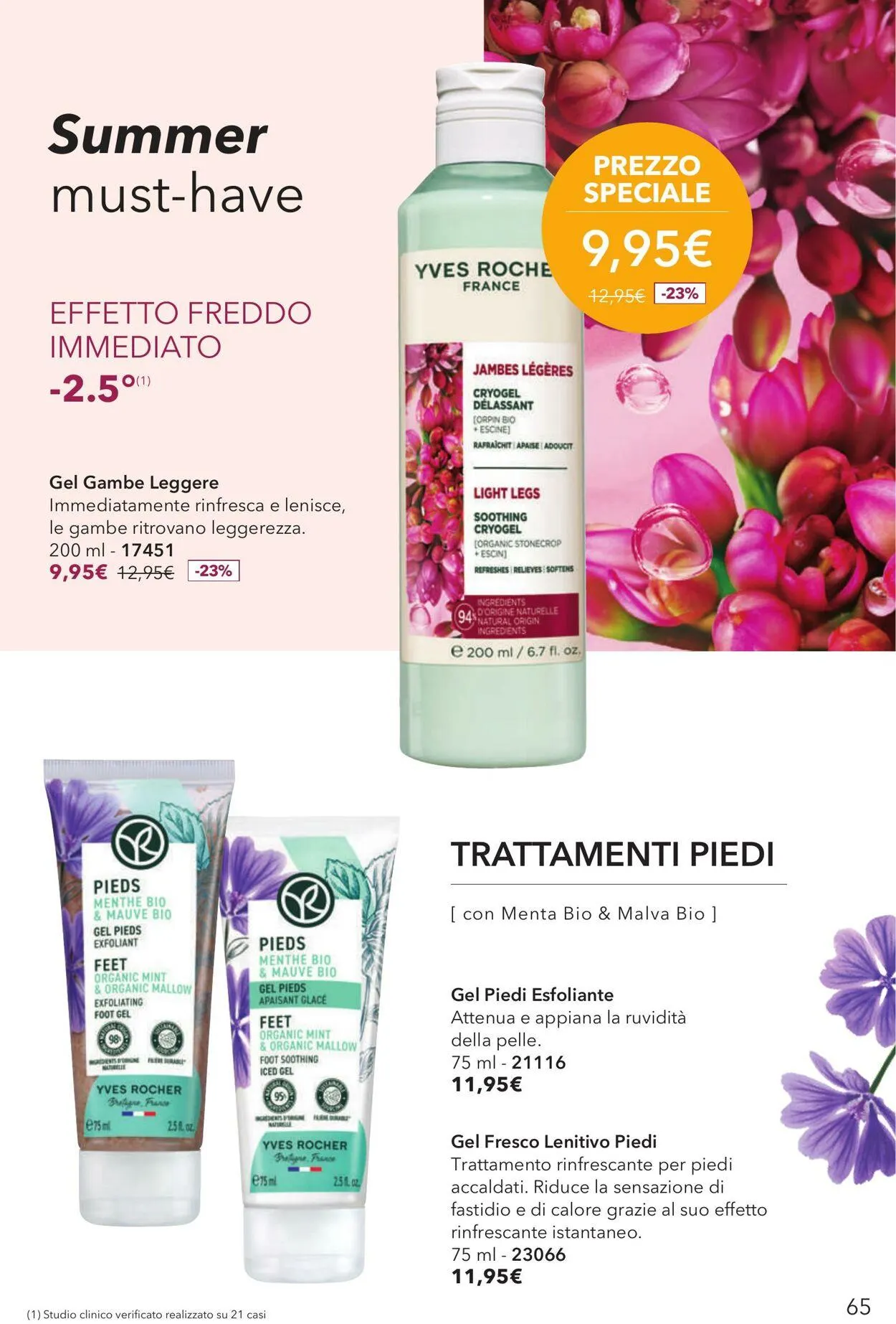 Yves Rocher Volantino attuale da 30 maggio a 16 giugno di 2025 - Pagina del volantino 65