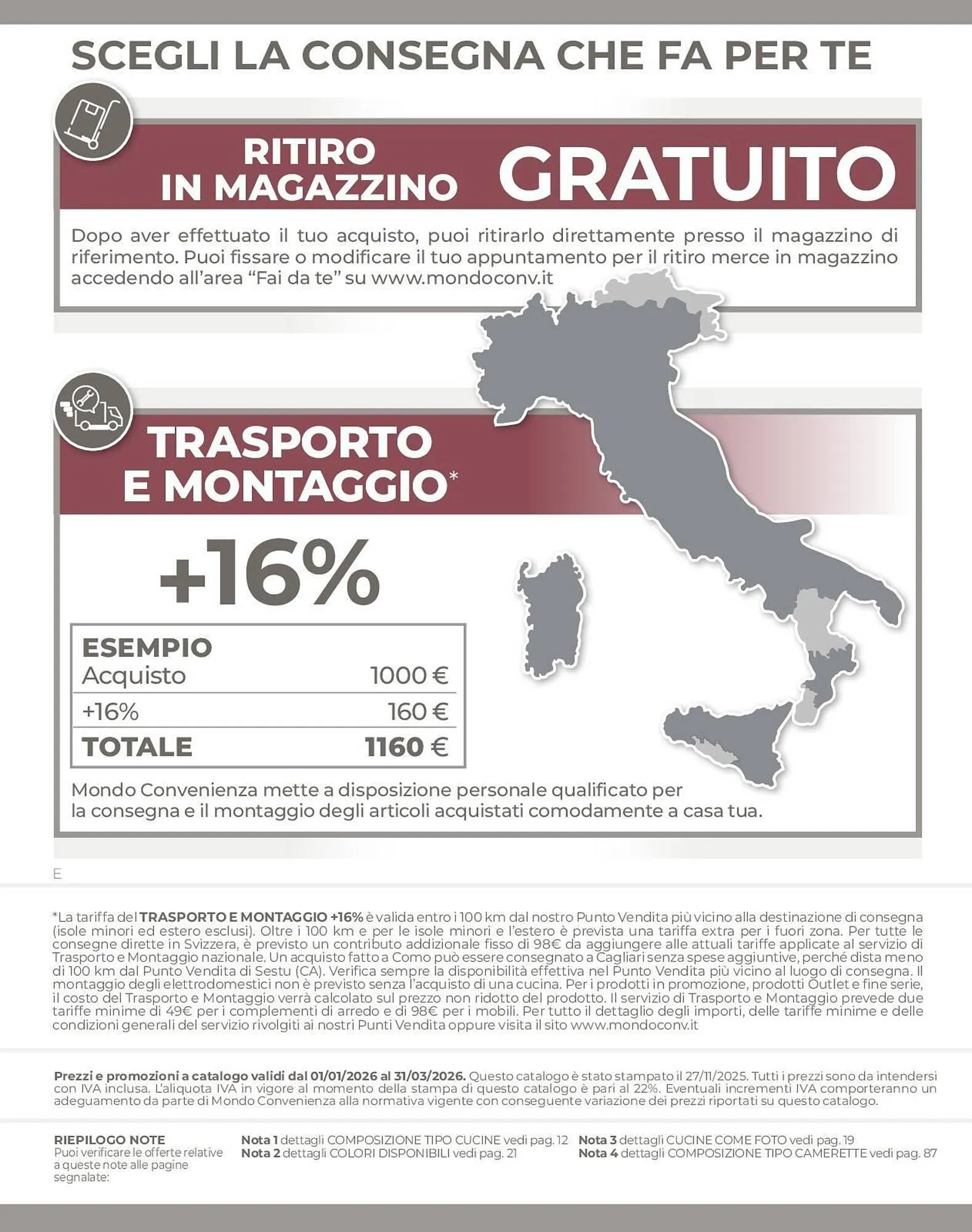 Volantino Mondo Convenienza da 1 gennaio a 31 marzo di 2026 - Pagina del volantino 99