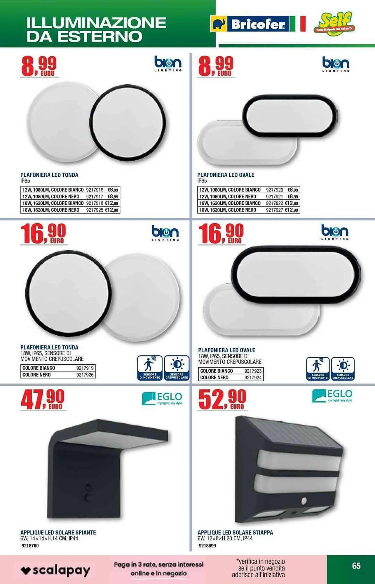 Volantino Self da 9 giugno a 31 agosto di 2025 - Pagina del volantino 65