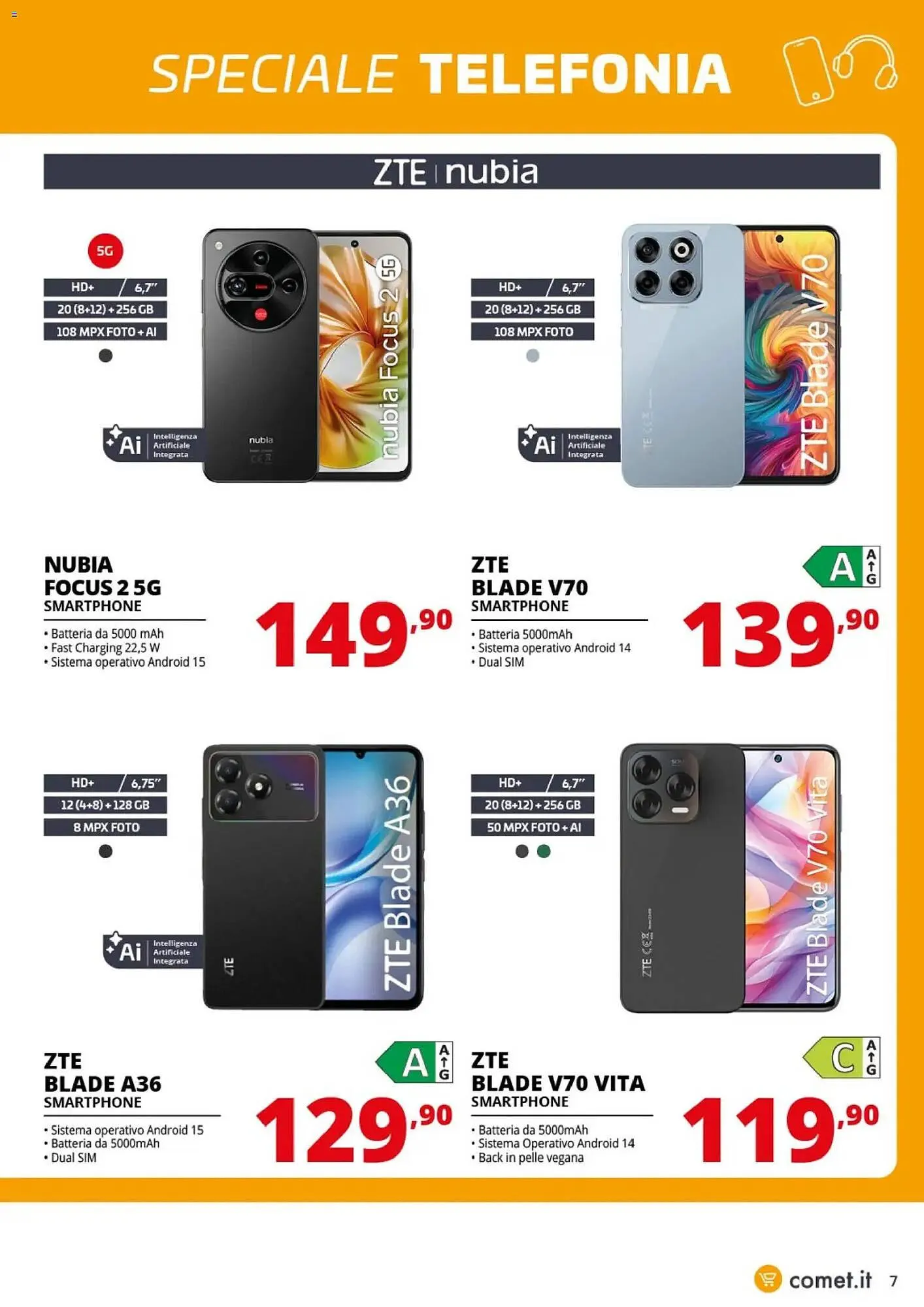 Volantino Comet da 20 marzo a 8 aprile di 2026 - Pagina del volantino 7