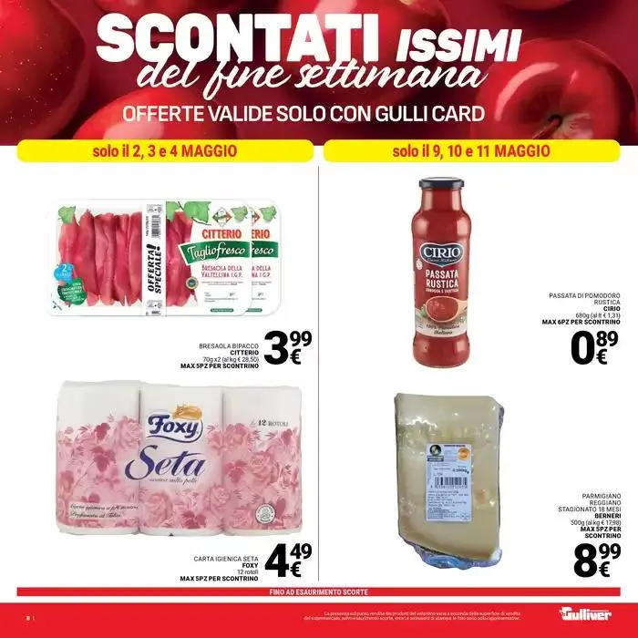 Piccoli prezzi da 2 maggio a 12 maggio di 2025 - Pagina del volantino 8