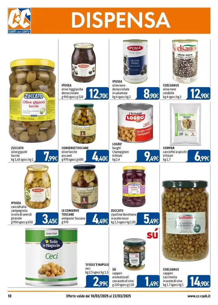 Promozione da 11 marzo a 22 marzo di 2025 - Pagina del volantino 10