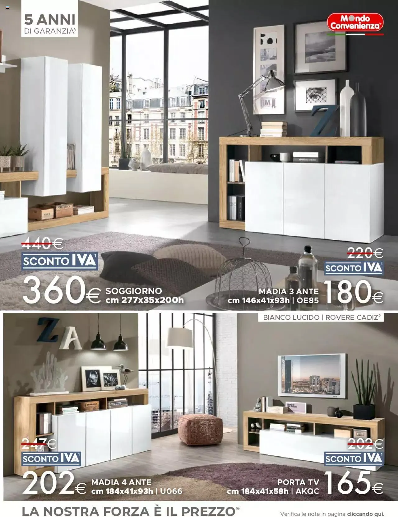 Mondo Convenienza - Catalogo Generale 2023 da 1 luglio a 30 settembre di 2023 - Pagina del volantino 97