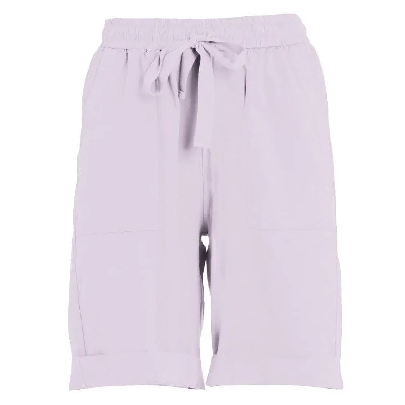 Pantaloncino donna popeline
