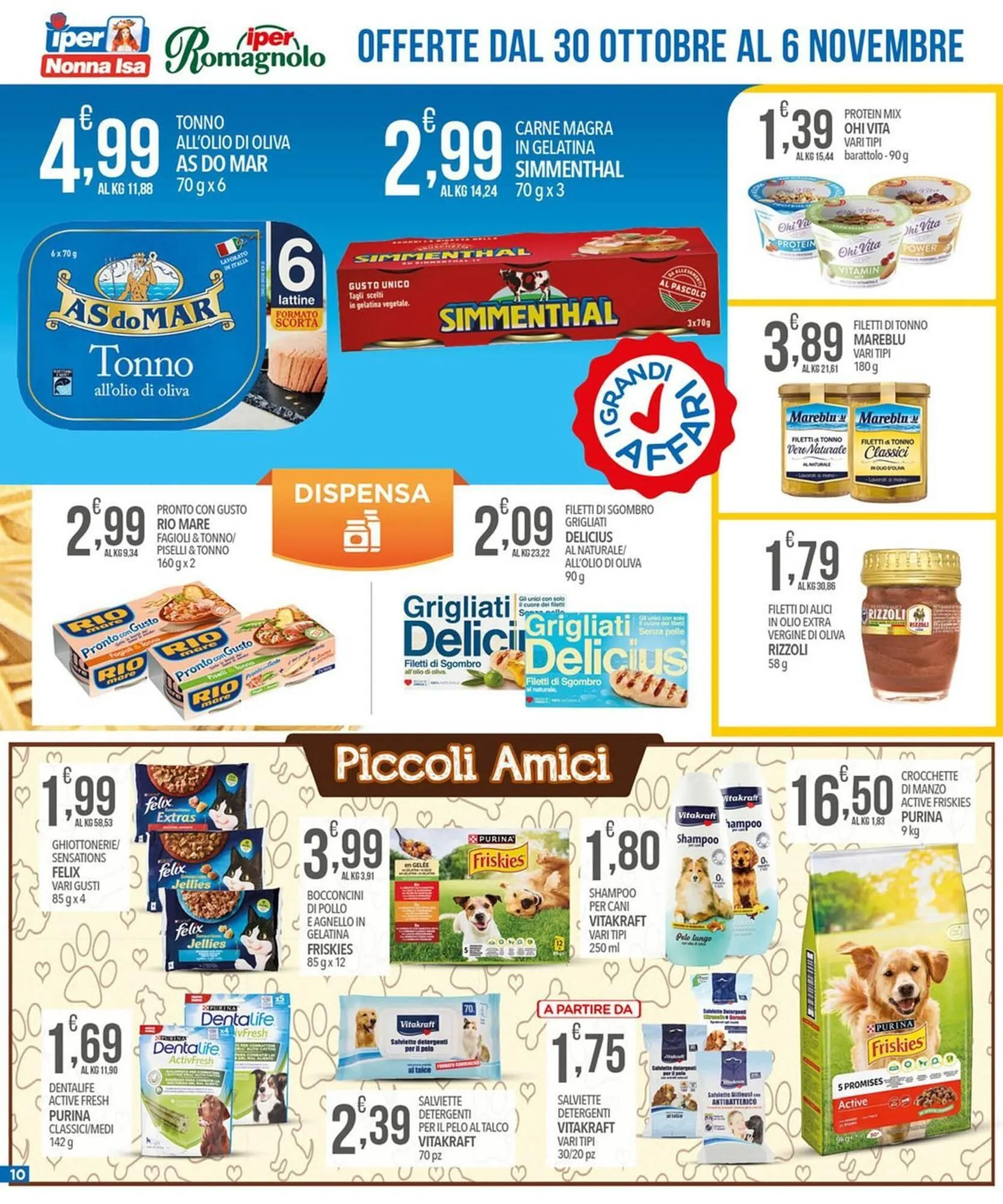 Volantino Iper Nonna Isa da 30 ottobre a 6 novembre di 2025 - Pagina del volantino 10
