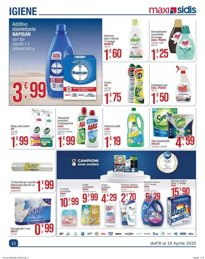 Buona pasqua da 8 aprile a 19 aprile di 2025 - Pagina del volantino 15