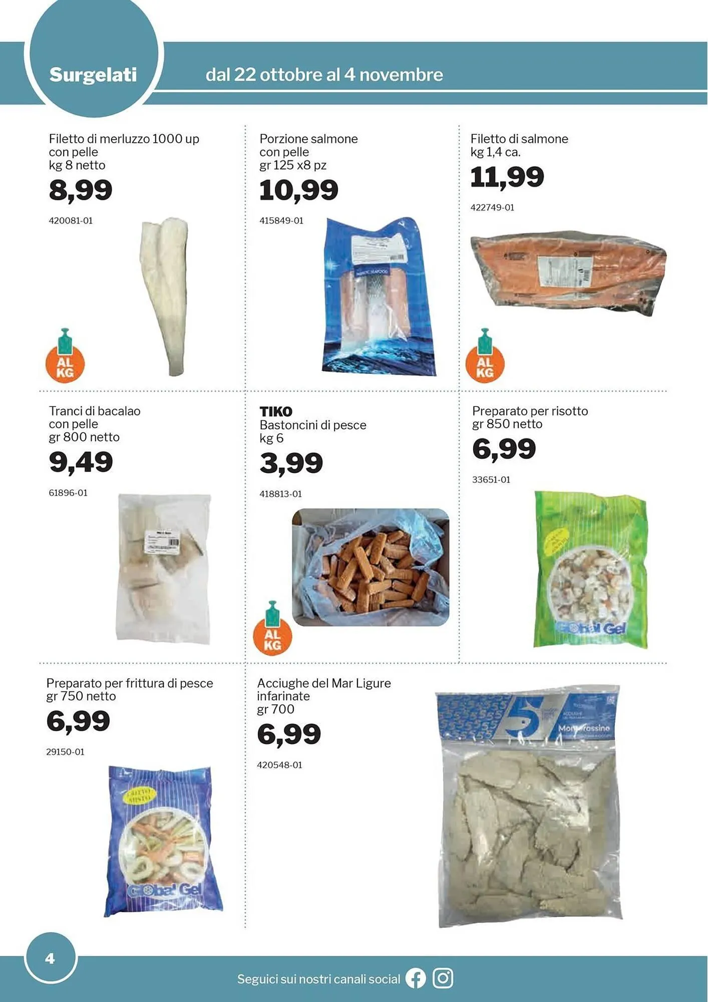 Volantino GrosMarket da 22 ottobre a 4 novembre di 2025 - Pagina del volantino 4