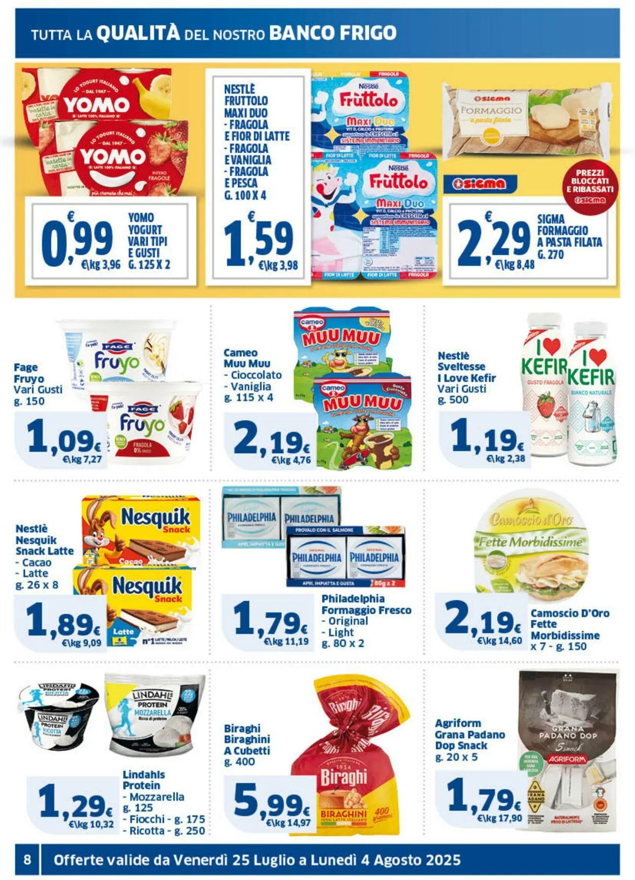 Sigma - Napoli Volantino attuale da 25 luglio a 4 agosto di 2025 - Pagina del volantino 8