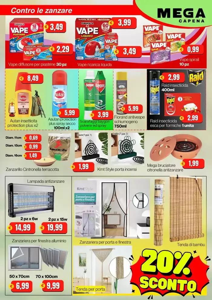 Mega Capena - Offerte che rinfescano da 28 aprile a 18 maggio di 2025 - Pagina del volantino 4