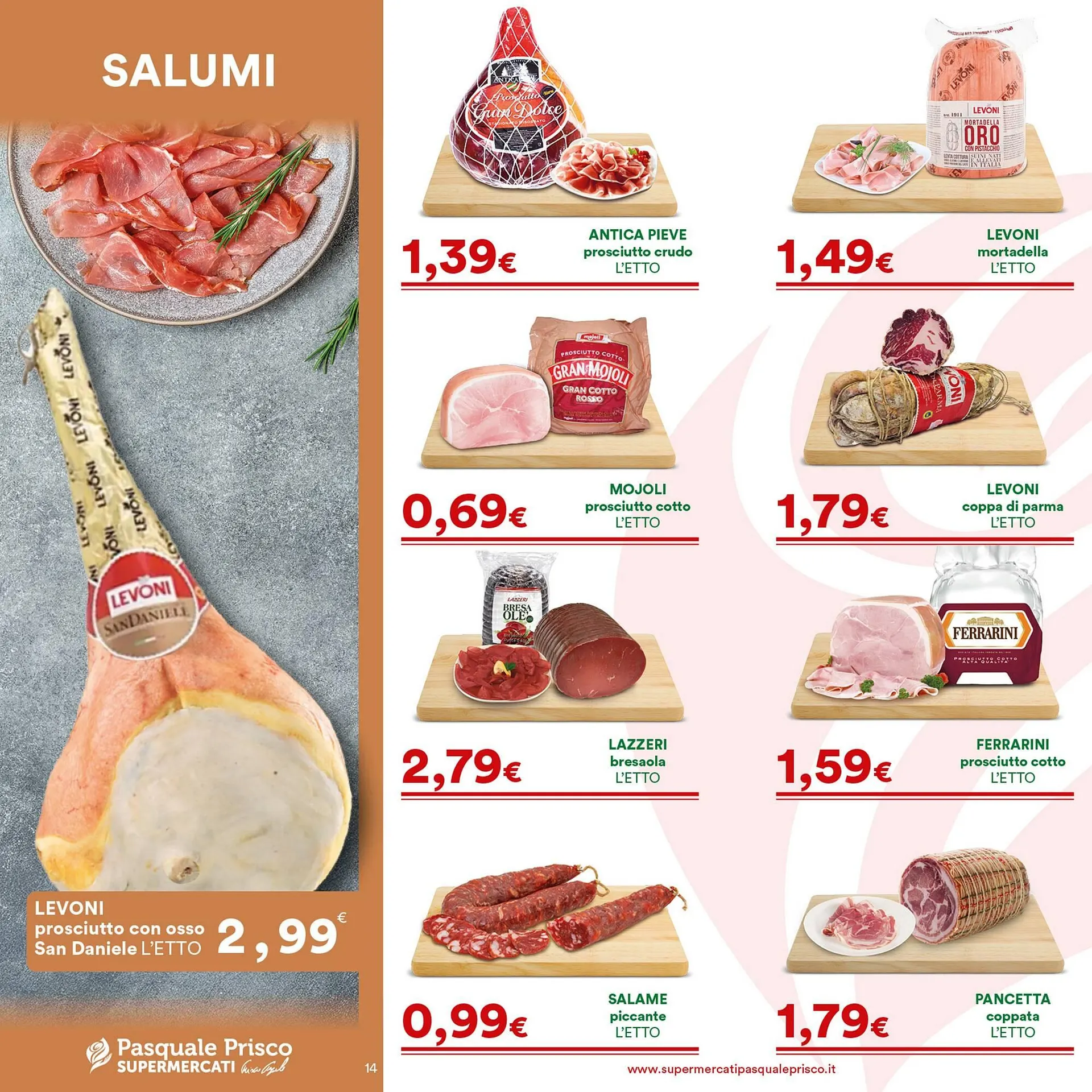 Volantino Supermercati Pasquale Prisco da 15 dicembre a 28 dicembre di 2025 - Pagina del volantino 14
