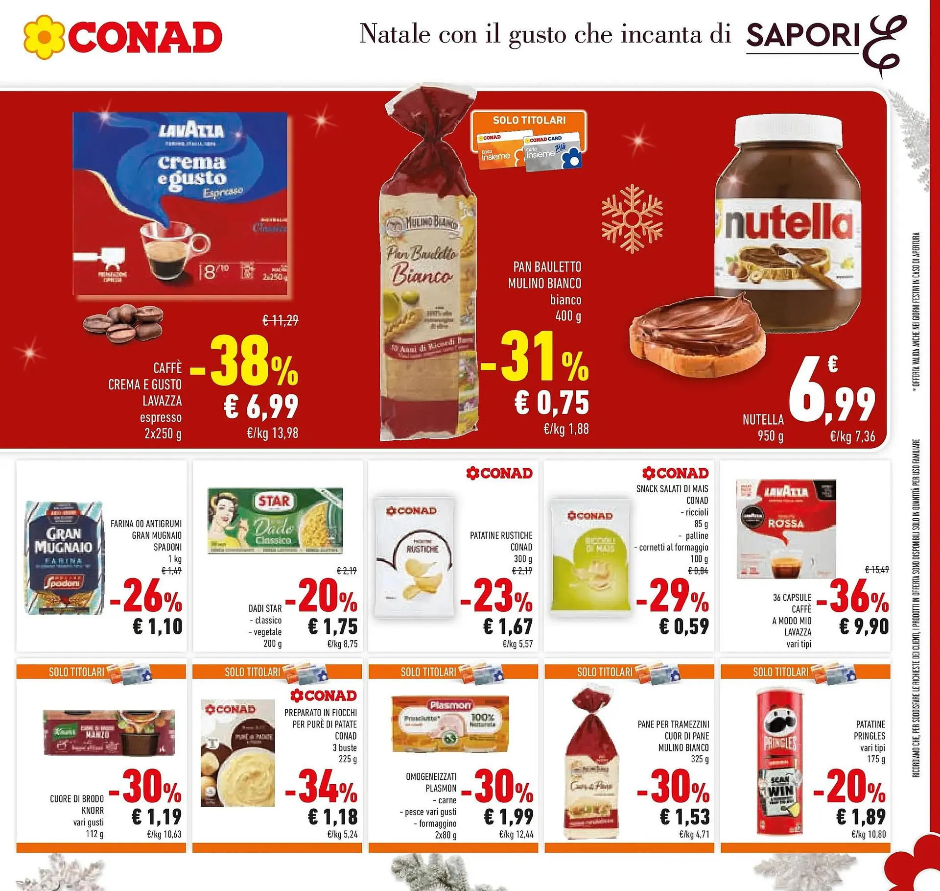 Volantino Conad da 15 dicembre a 26 dicembre di 2025 - Pagina del volantino 37